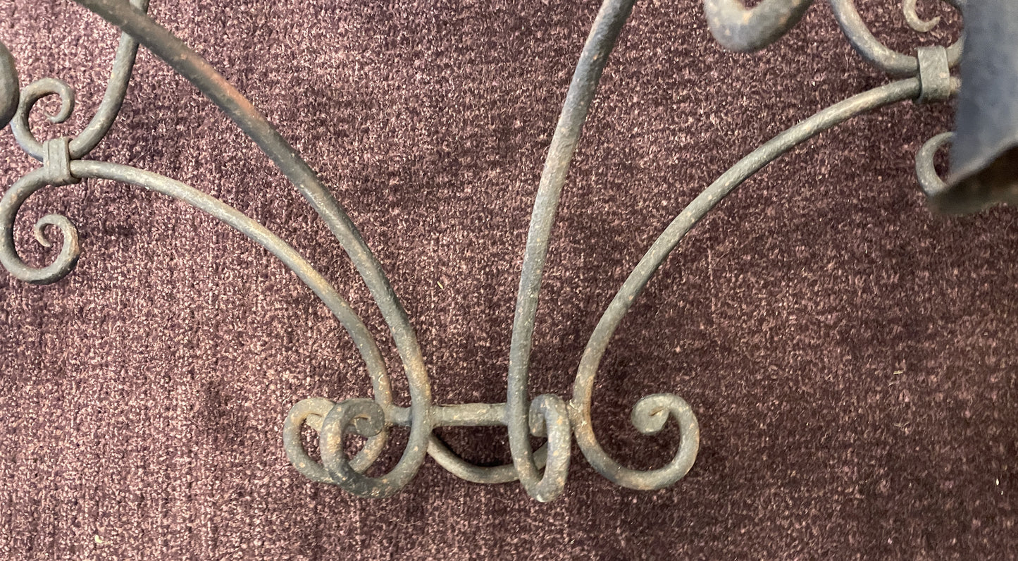 Wrought Iron Wall Candelabra (0JL02G)