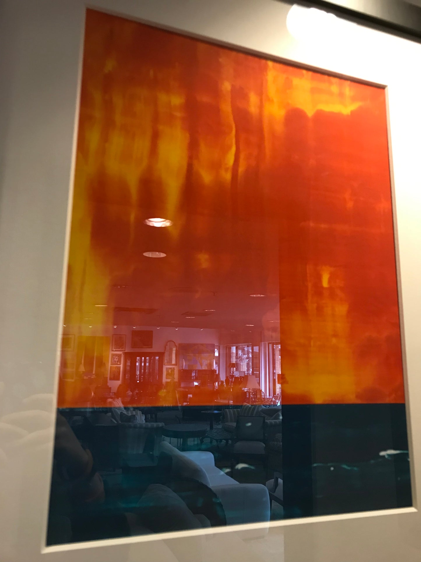 Sunset Over Water Print