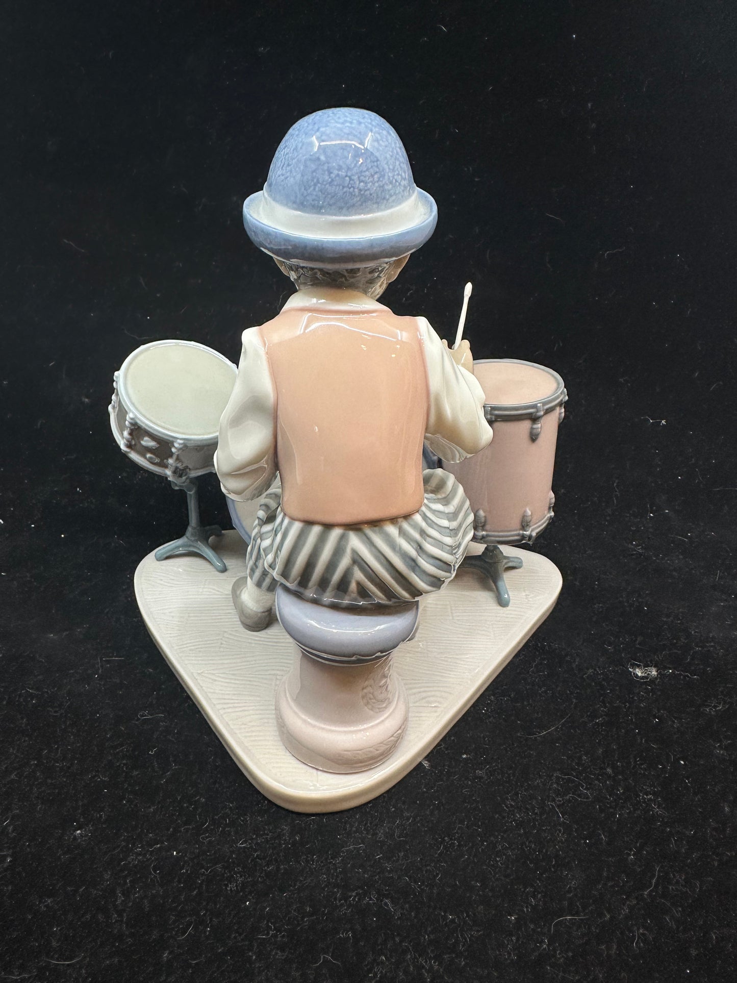 Lladro Jazz Drums Figurine #5929 AS IS Black Legacy Collection (61VYVH)