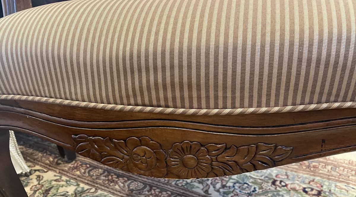 Hammary Striped French Bergère Chair (0QN001)