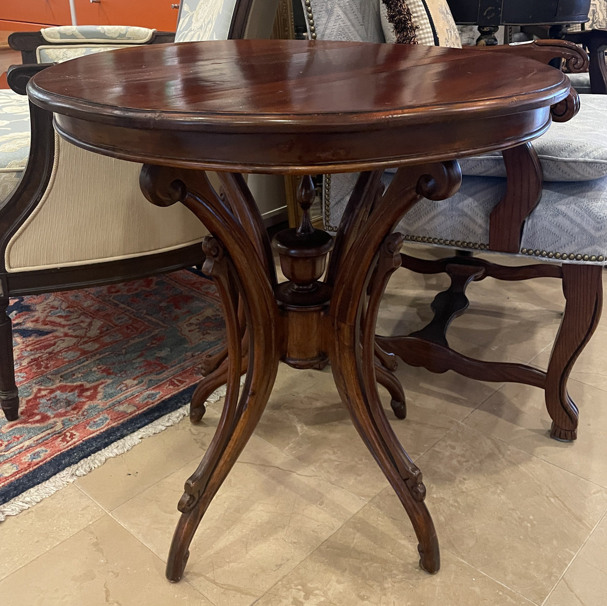 Bramble Savoy Lamp Table, AS IS (0QO001)