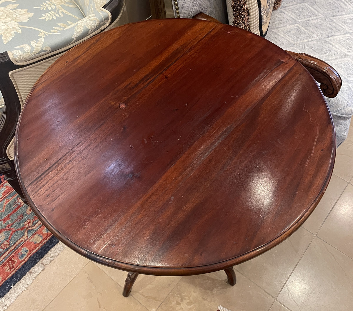 Bramble Savoy Lamp Table, AS IS (0QO001)
