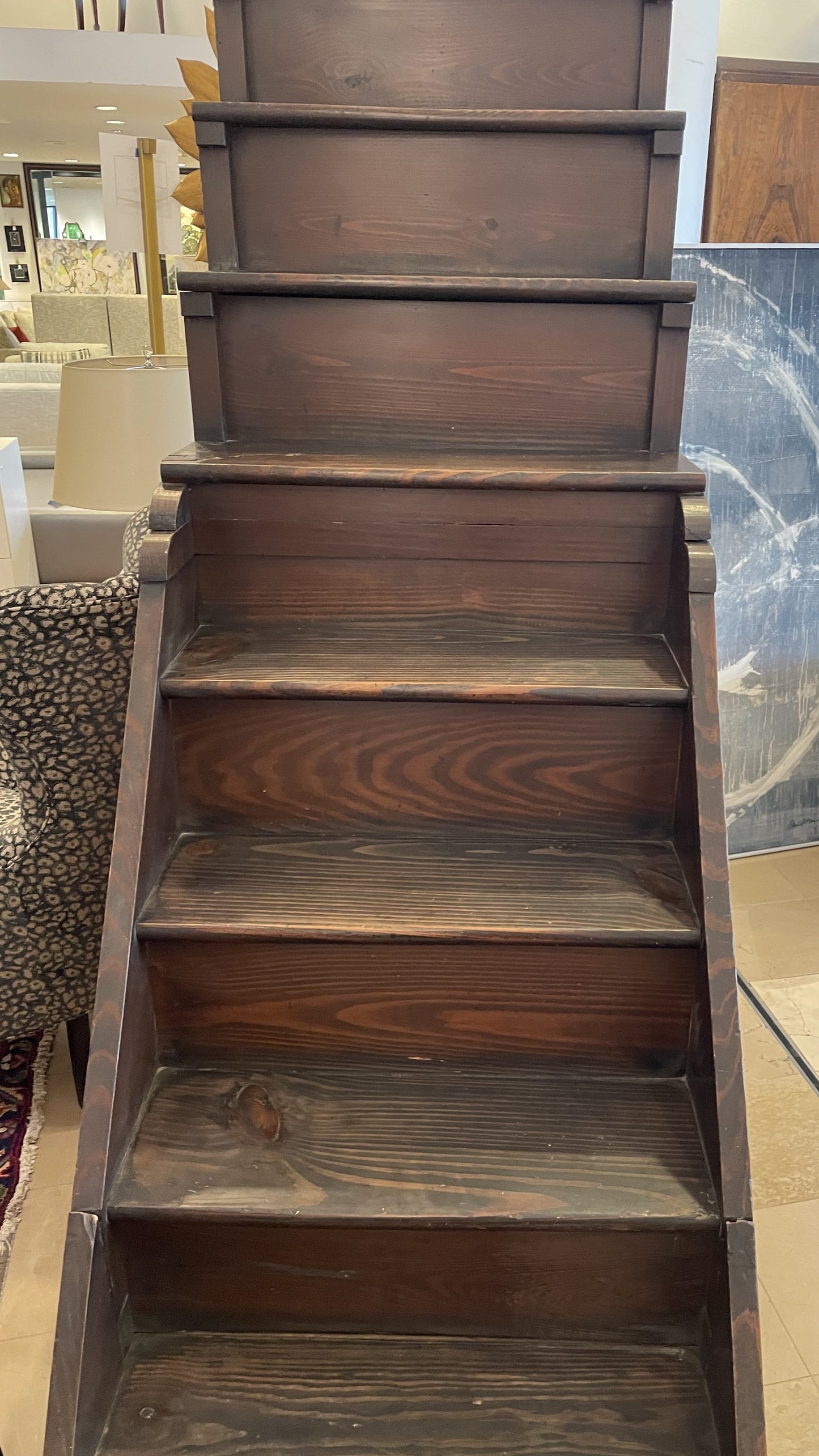 Antique Japanese Kaidan Step Tansu, AS IS (0MZ001)