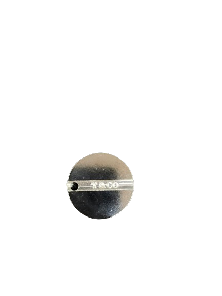 Tiffany and Co Titanium Logo Charm, no chain (0ET002)