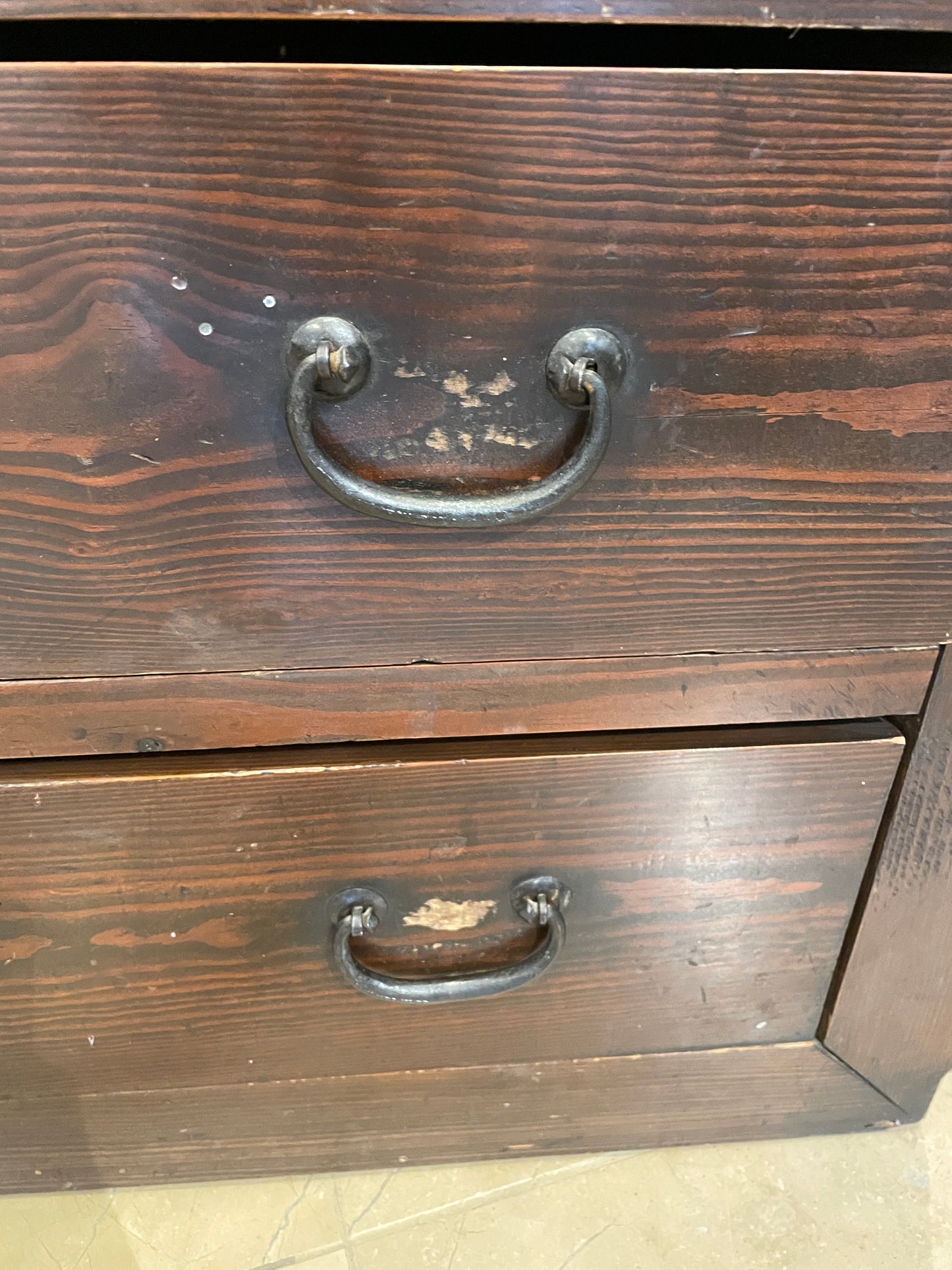 Antique Japanese Kaidan Step Tansu, AS IS (0MZ001)