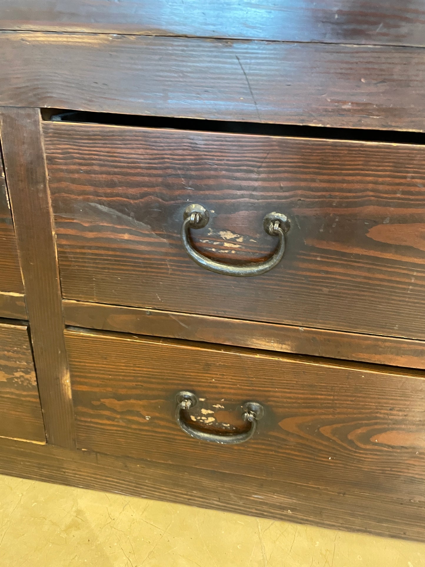 Antique Japanese Kaidan Step Tansu, AS IS (0MZ001)