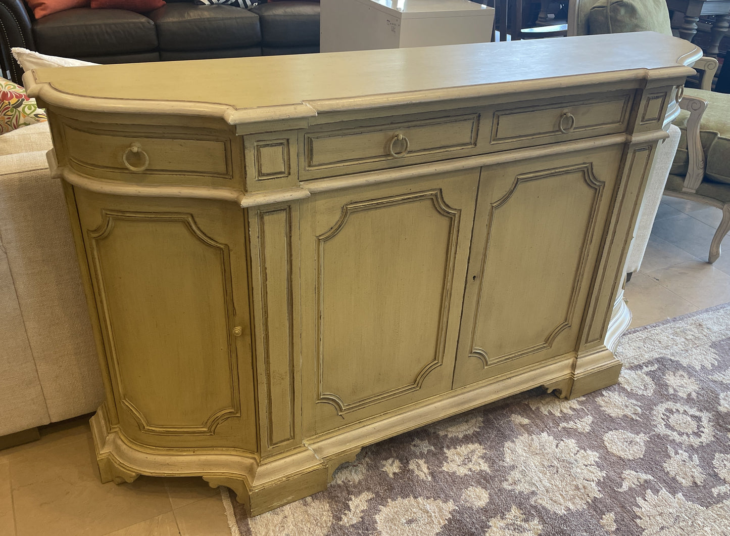 Baker French Provincial Console/Sideboard, Vintage (0N1003)