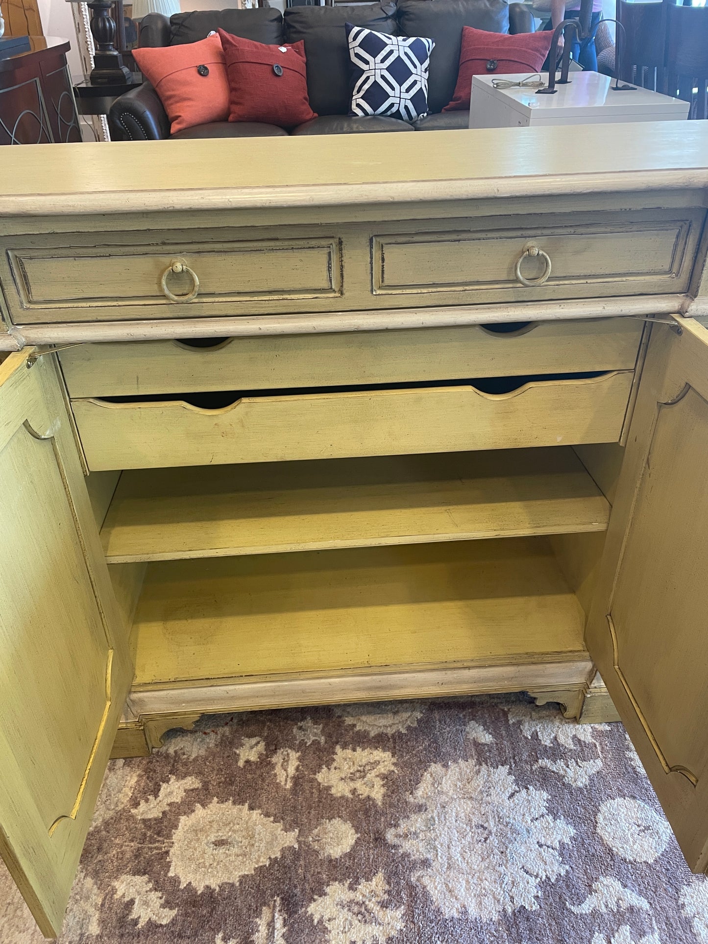 Baker French Provincial Console/Sideboard, Vintage (0N1003)
