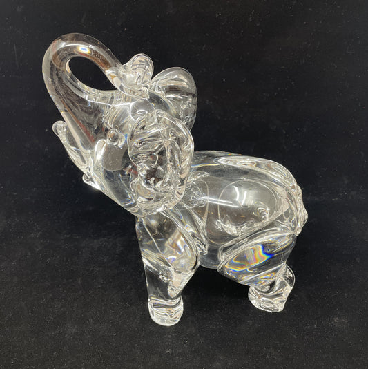 Hand Blown Murano Elephant (0B500C)