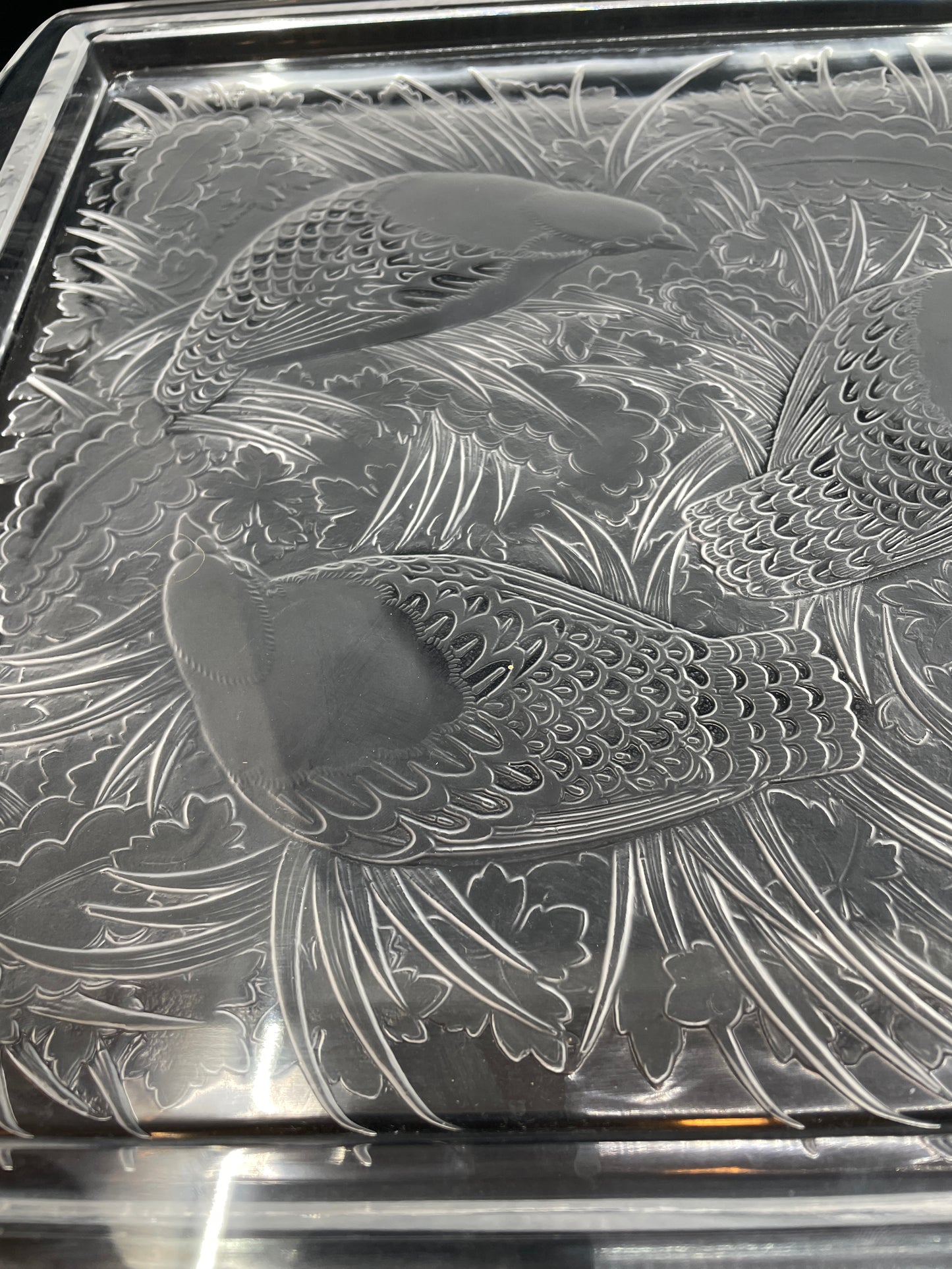Lalique "Perdrix" Tray AS IS (0B5007)