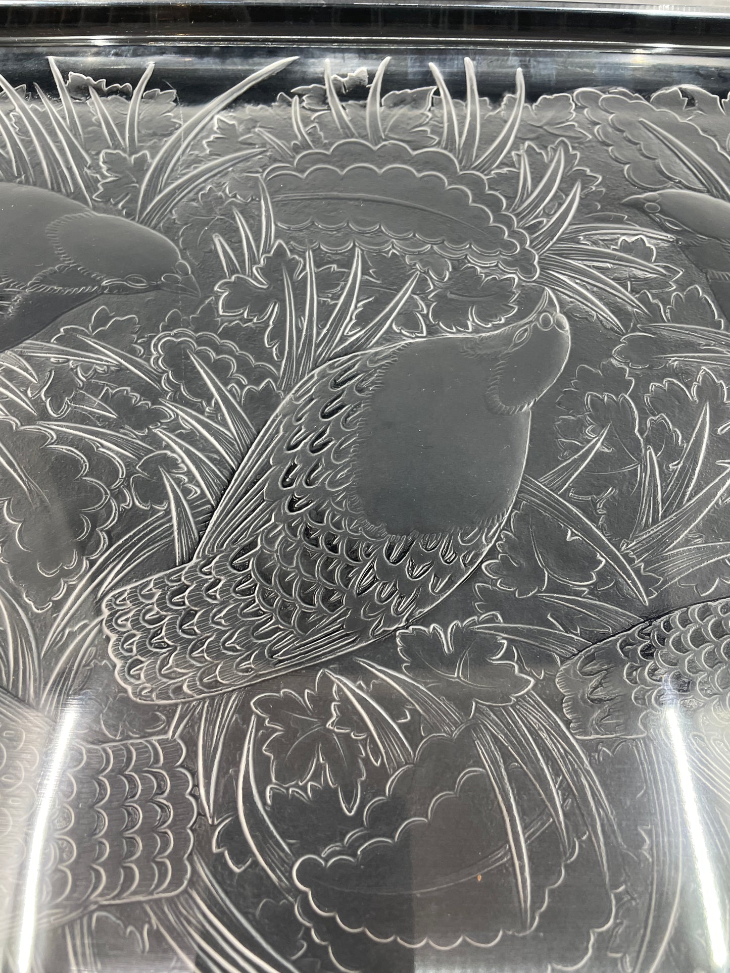 Lalique "Perdrix" Tray AS IS (0B5007)