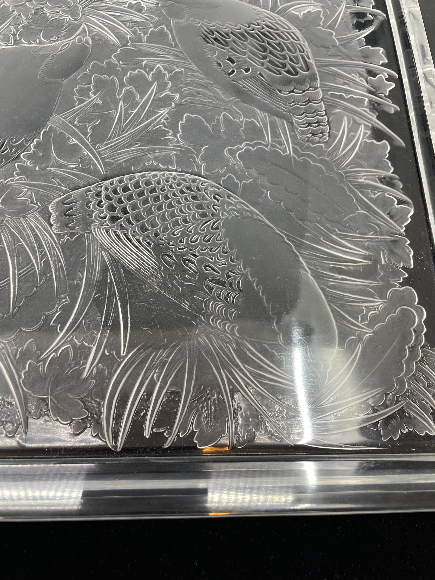 Lalique "Perdrix" Tray AS IS (0B5007)