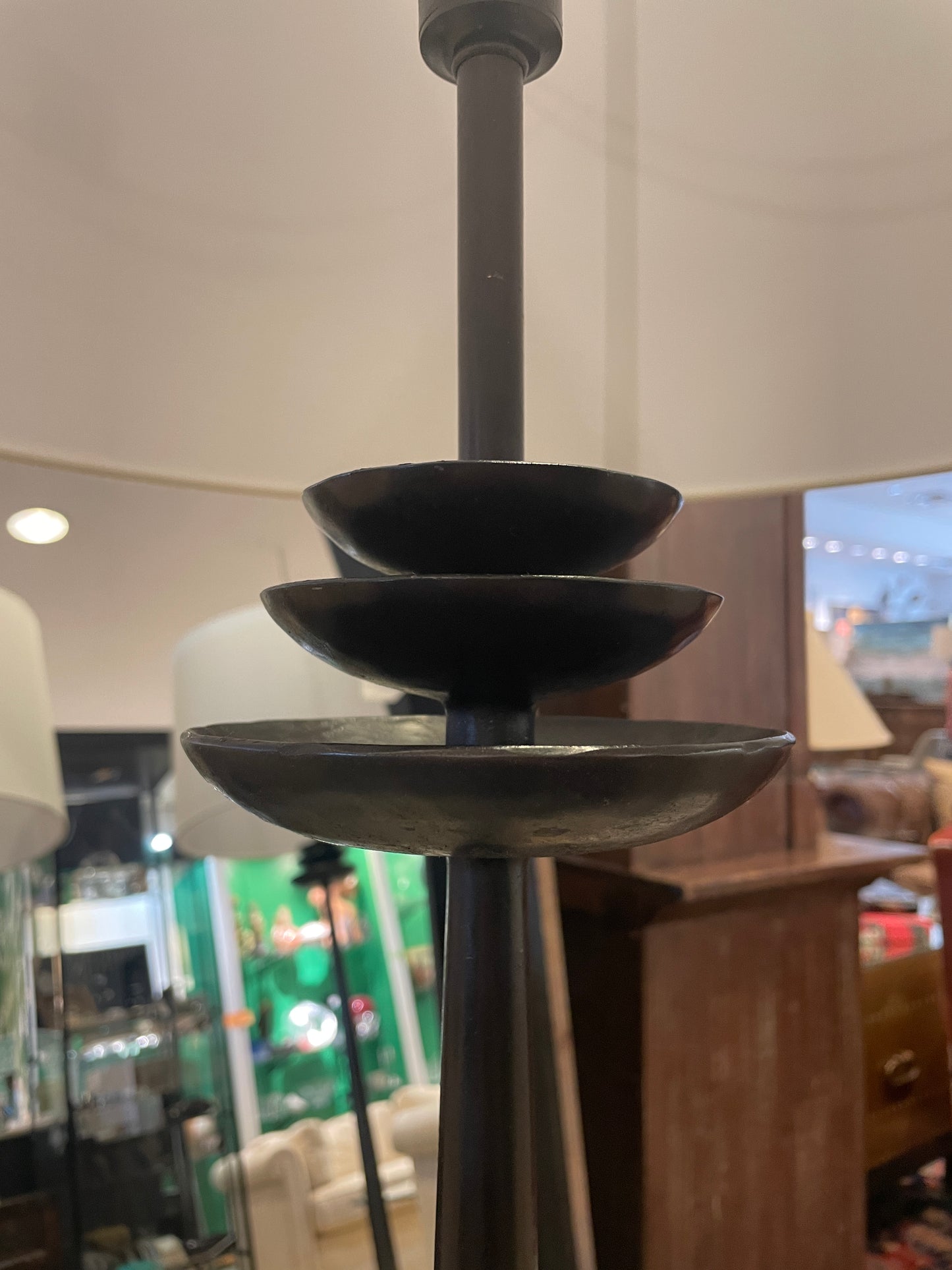 Visual Comfort Beaumont Floor Lamp in Aged Iron (Two available 0N200B and 0N200C)