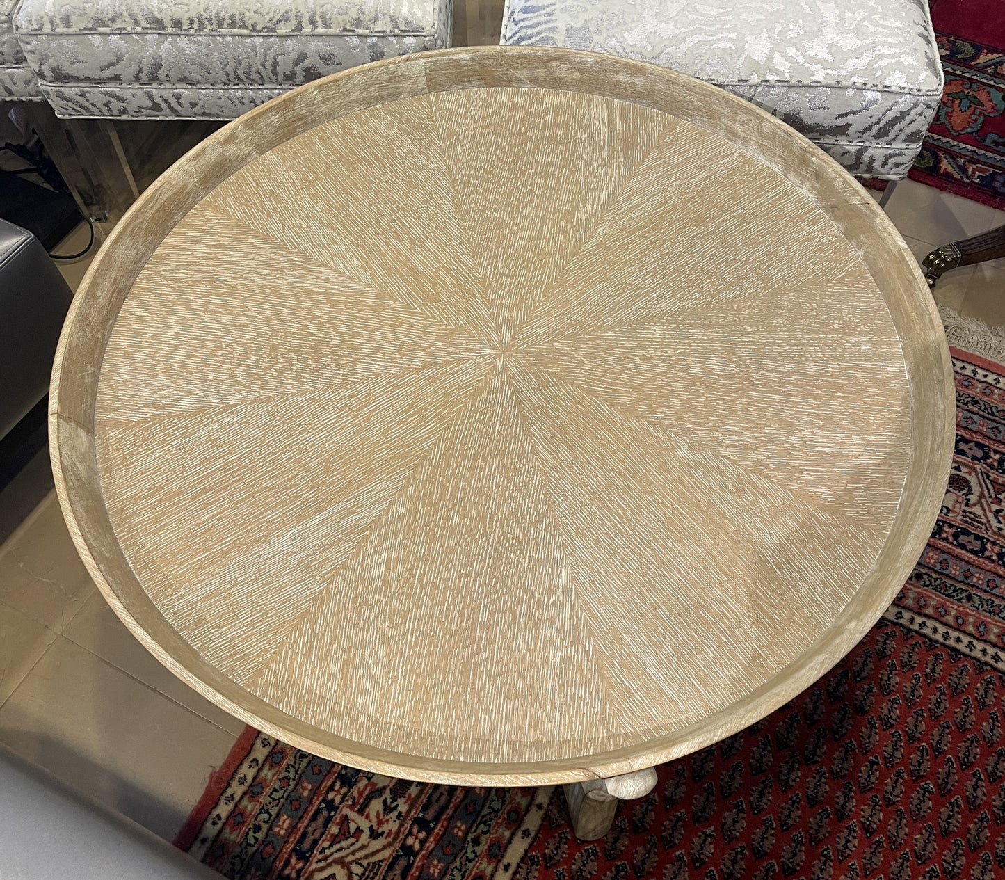 Hooker Round Coffee Table in Natural (0N200P)