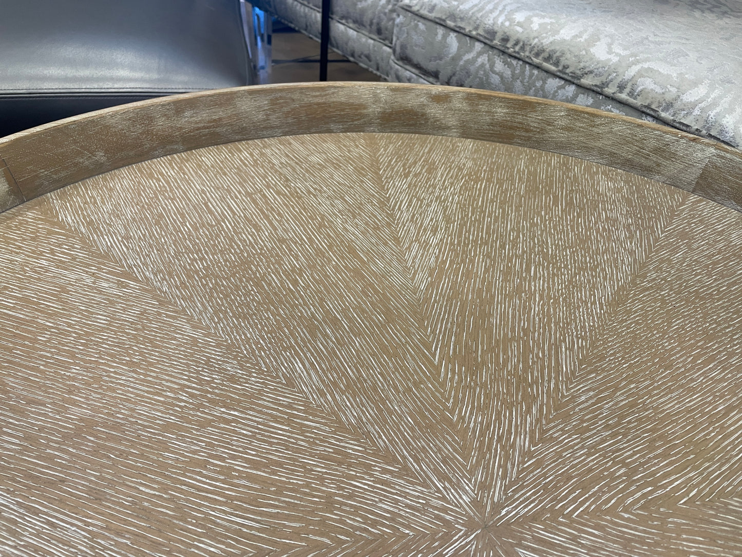 Hooker Round Coffee Table in Natural (0N200P)