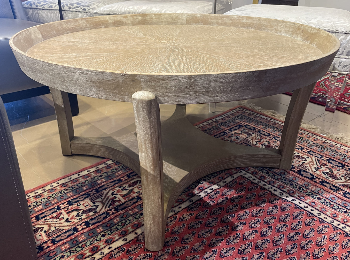 Hooker Round Coffee Table in Natural (0N200P)