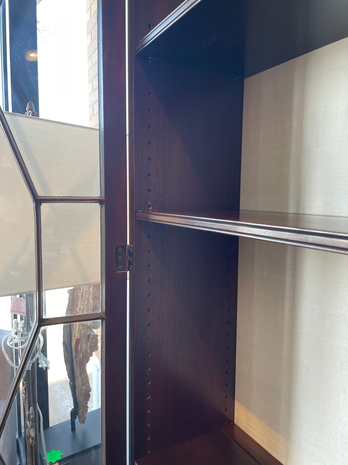 Baker Georgian Breakfront with 2 keys, AS IS (0J9001)