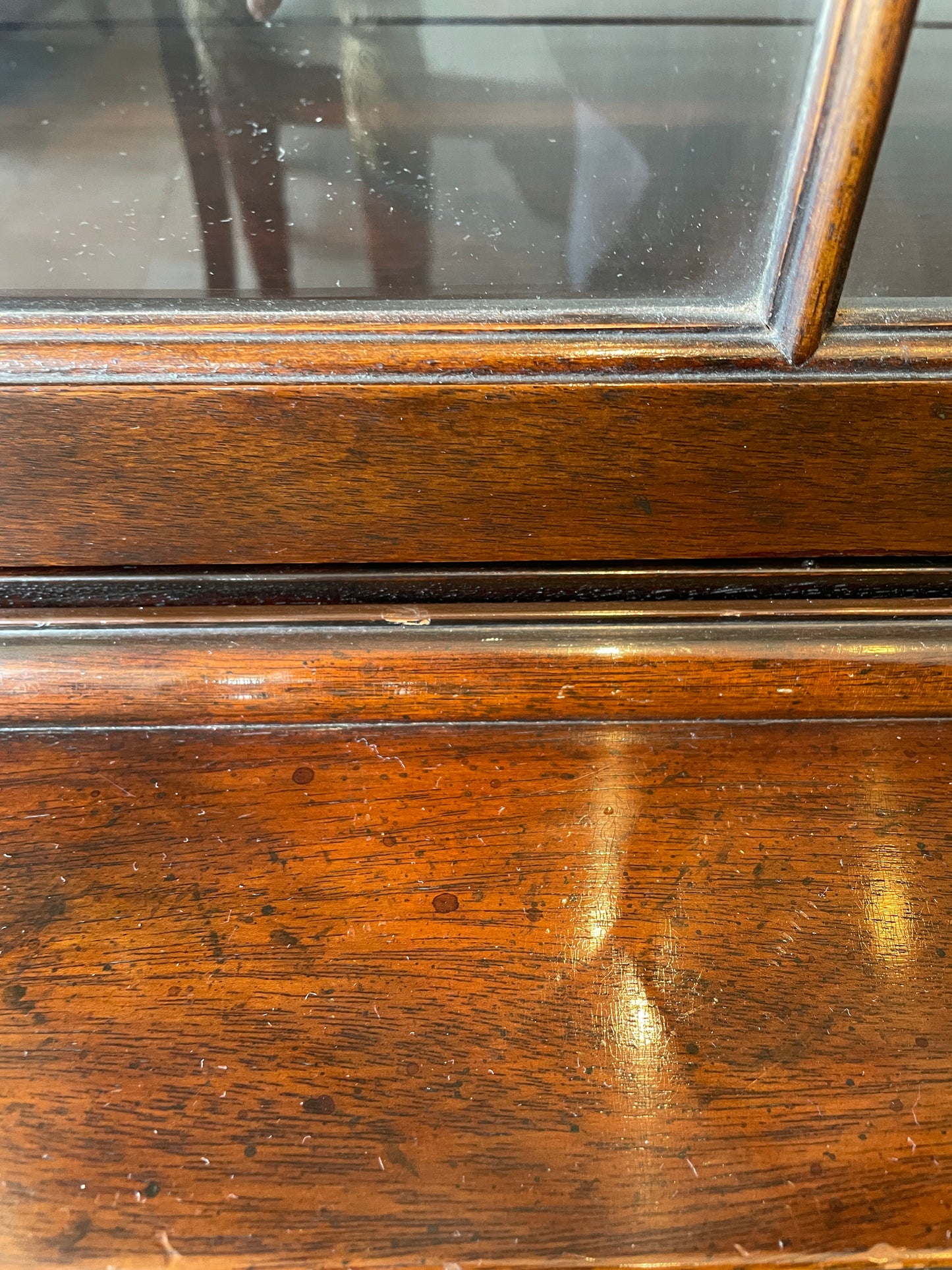 Baker Georgian Breakfront with 2 keys, AS IS (0J9001)