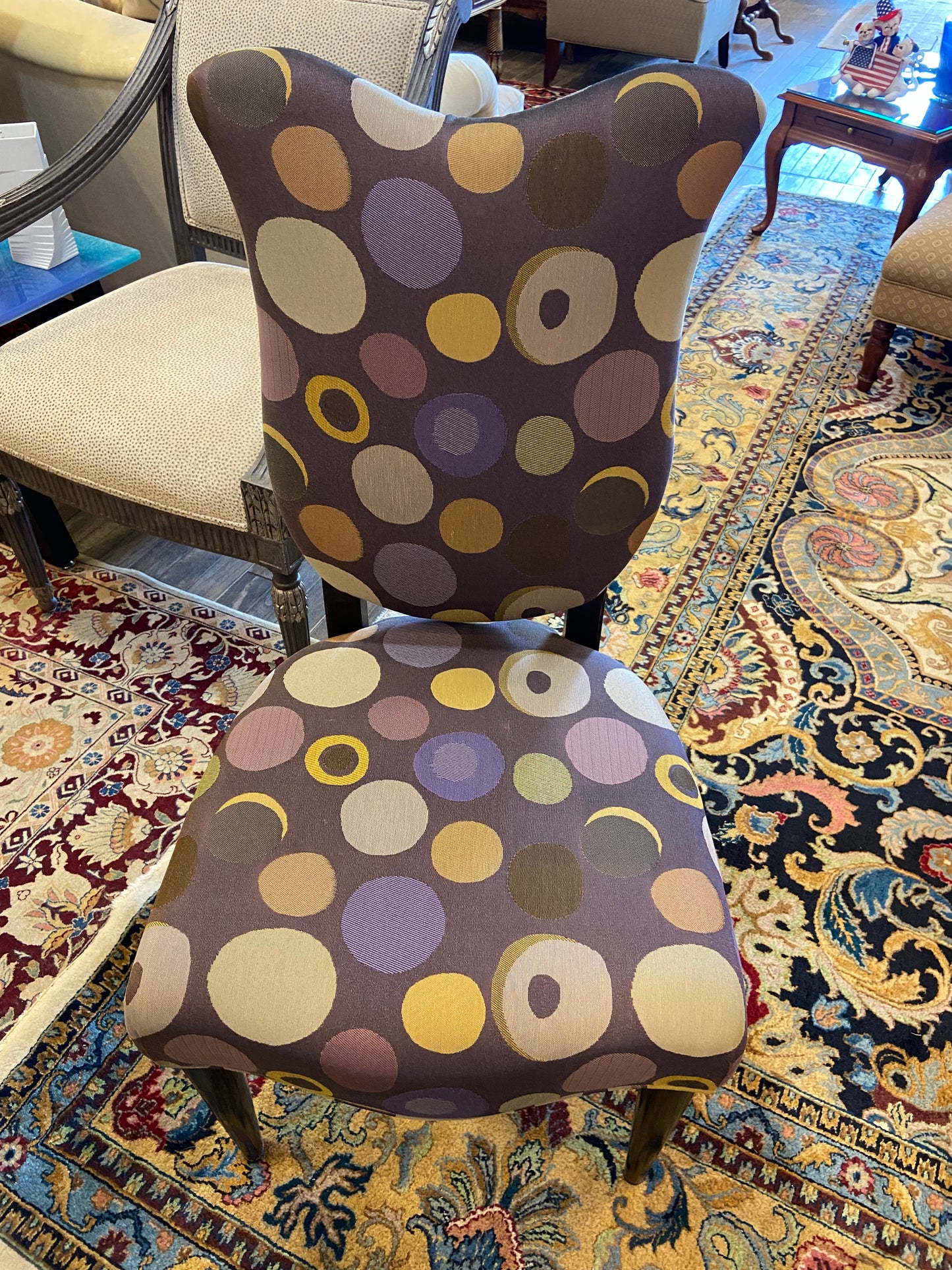Geometric Dining Chair Set (Set of 4)