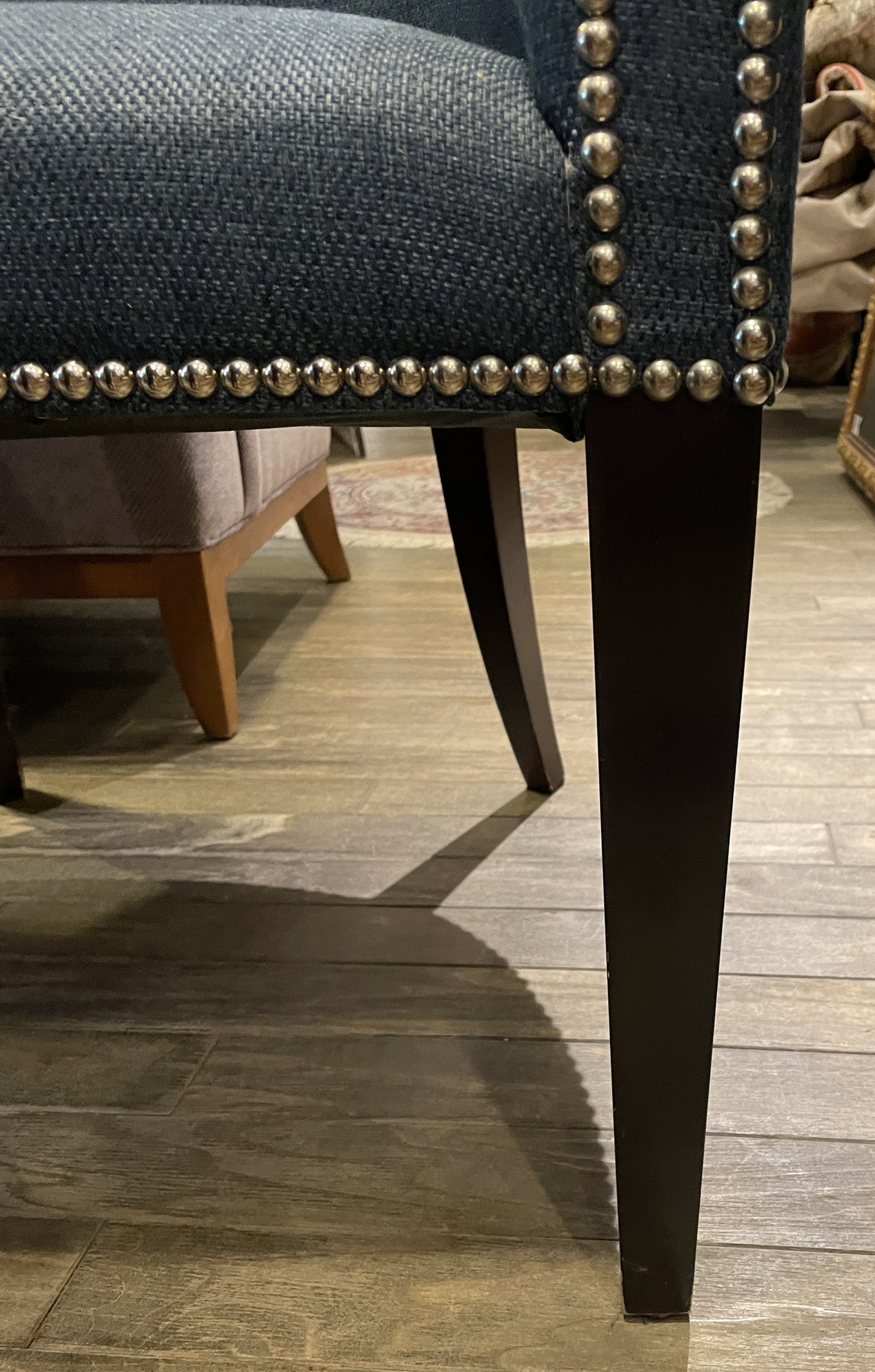 Century Custom Dining chair with nailhead detail (Four available 0N400E,00F,00G,00H)