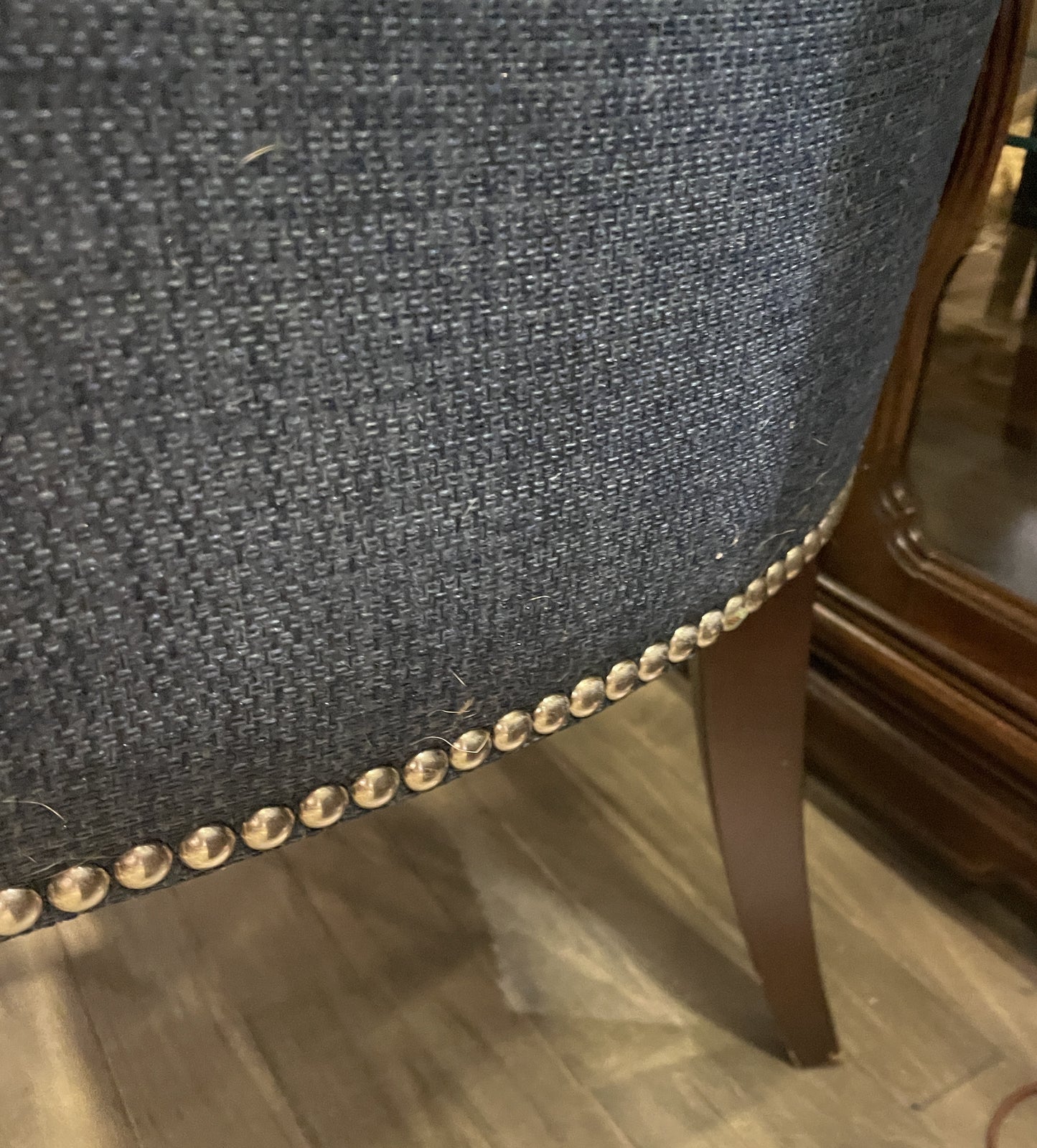 Century Custom Dining chair with nailhead detail (Four available 0N400E,00F,00G,00H)