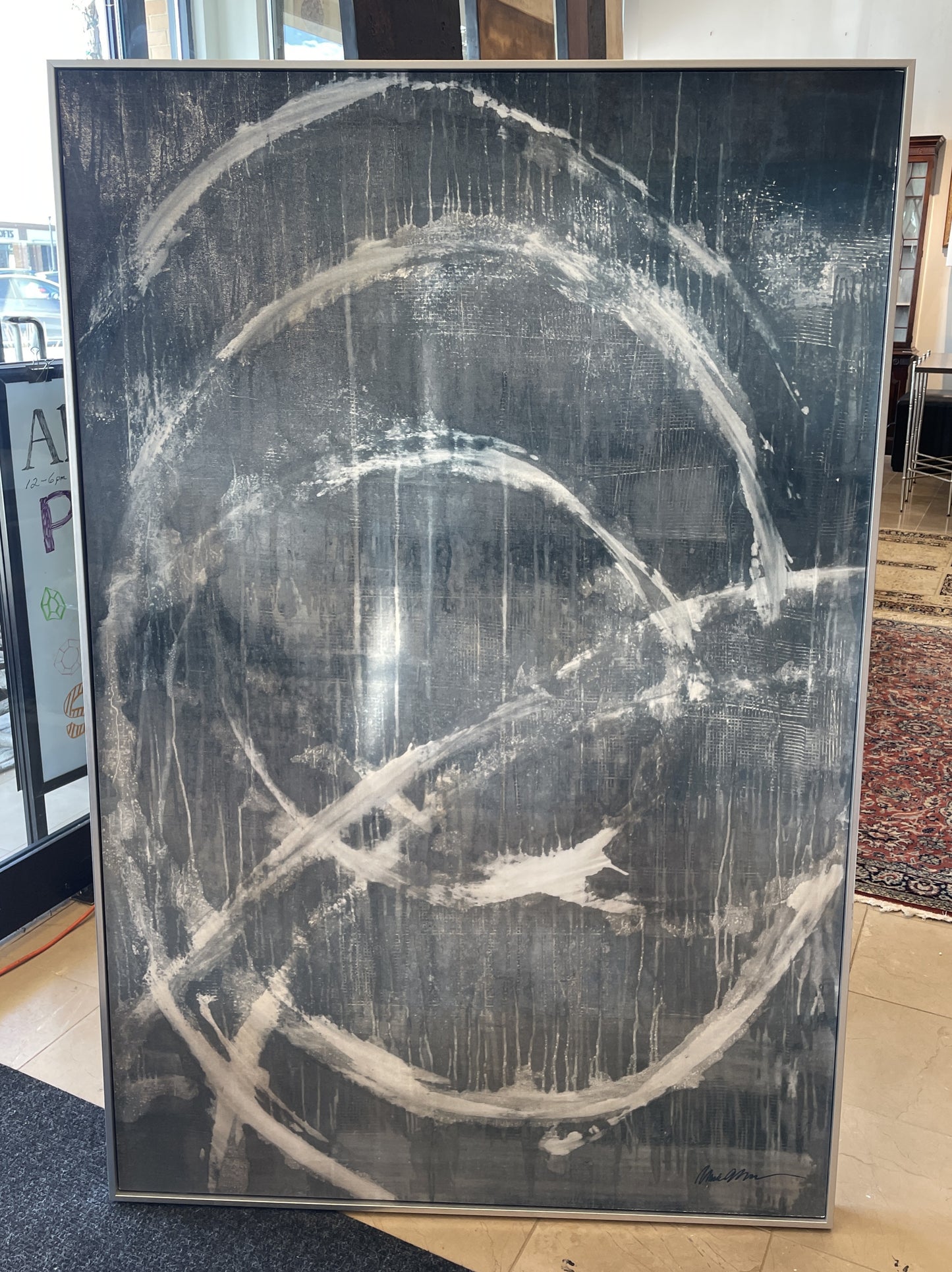 John Richard Mark McDowell Circles Abstract Giclee (0IV00S)