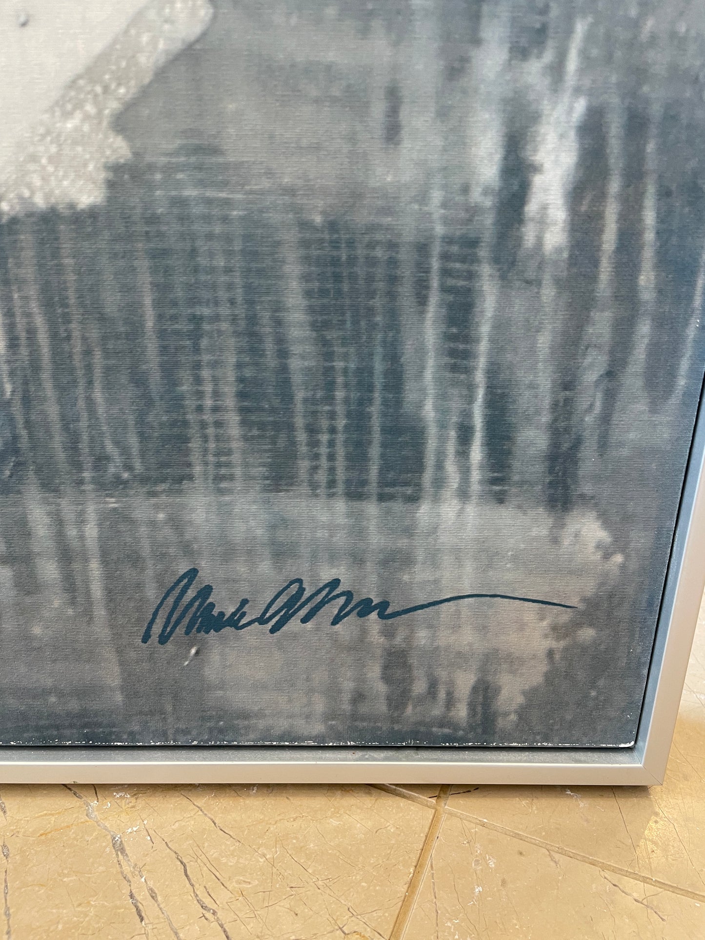 John Richard Mark McDowell Circles Abstract Giclee (0IV00S)