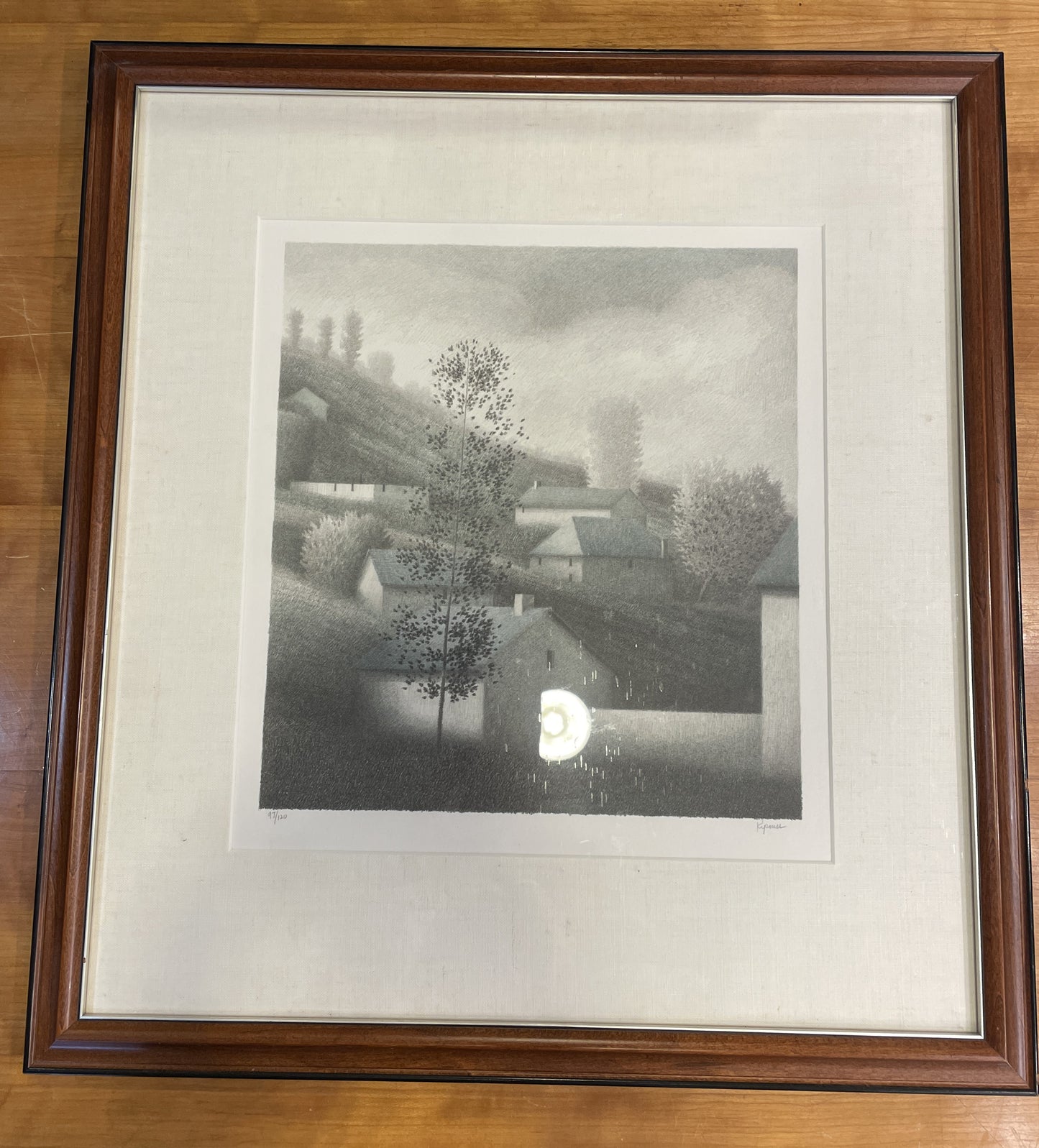 Kipniss Just Before the Sun 97/120 Lithograph (025004)