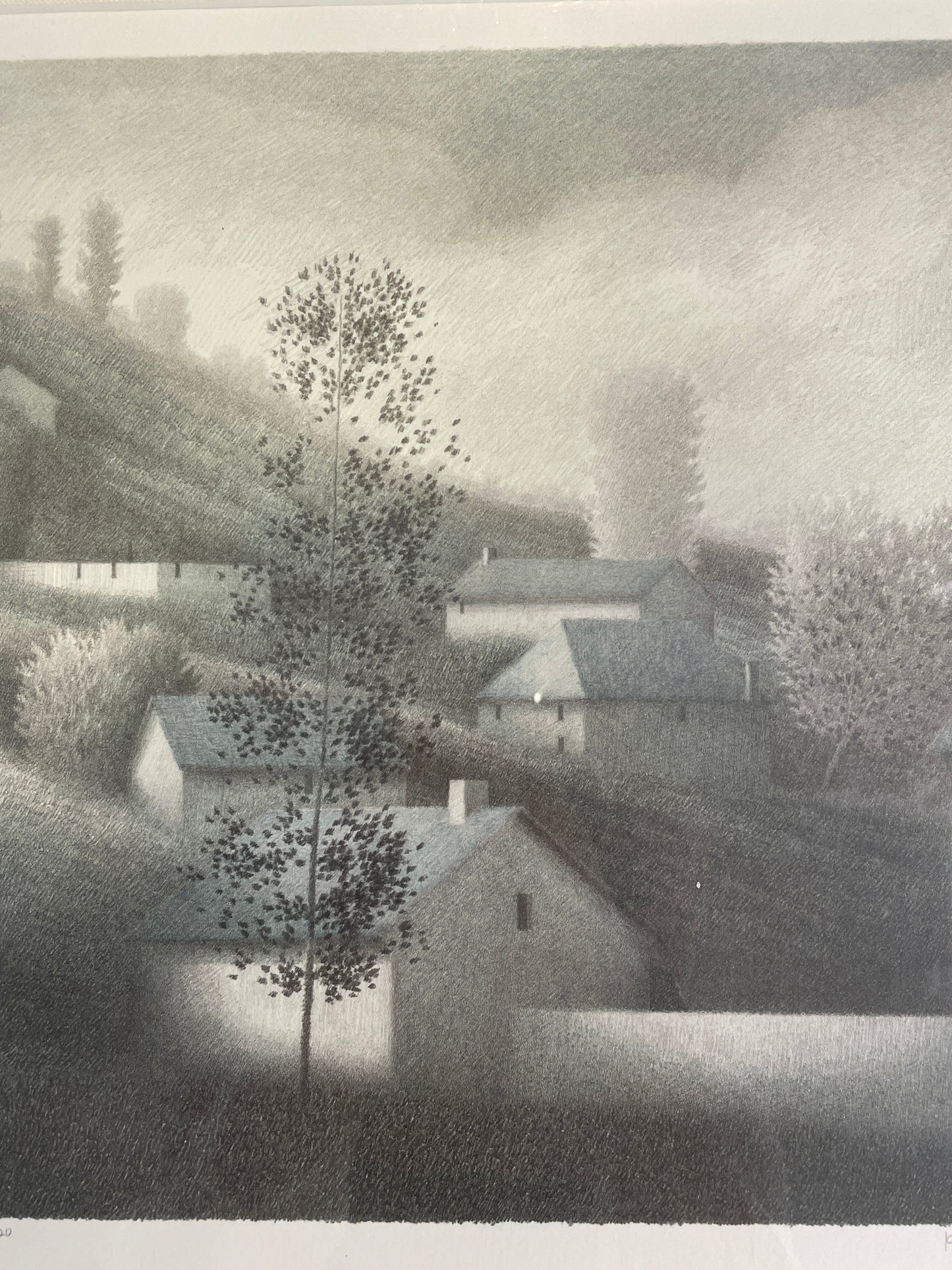 Kipniss Just Before the Sun 97/120 Lithograph (025004)