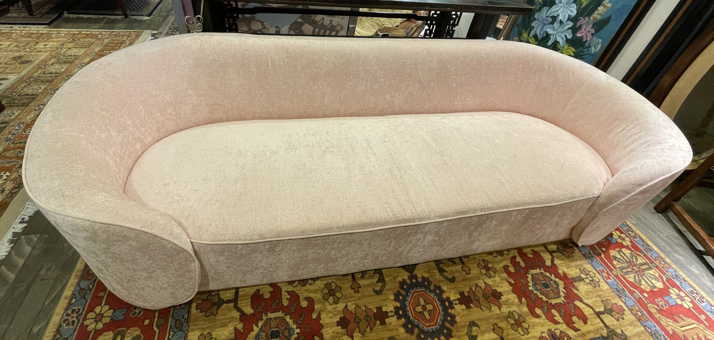 Scout Design "Martita" Sofa in Rosewater Chenille, AS IS (0JC004)