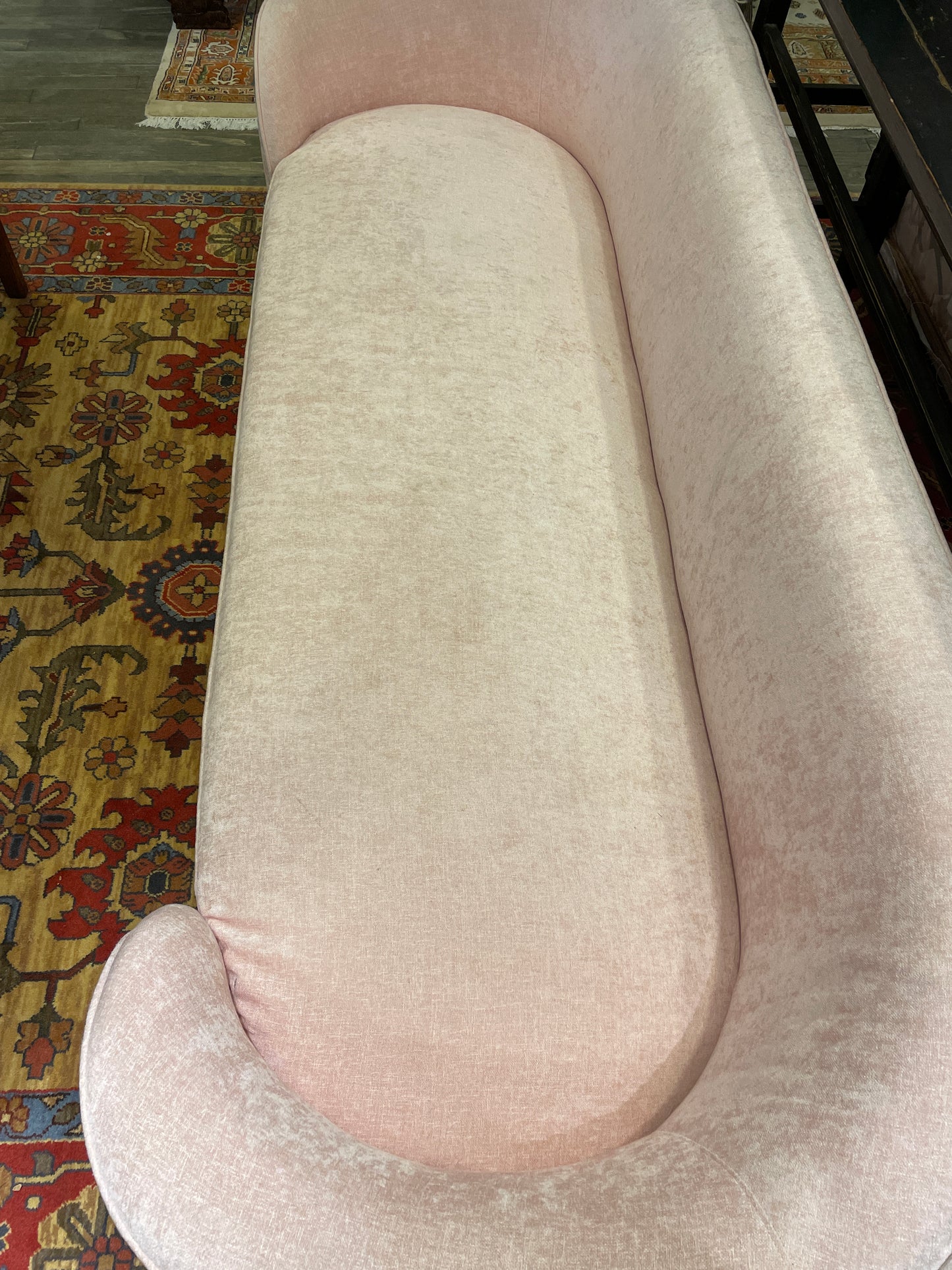 Scout Design "Martita" Sofa in Rosewater Chenille, AS IS (0JC004)