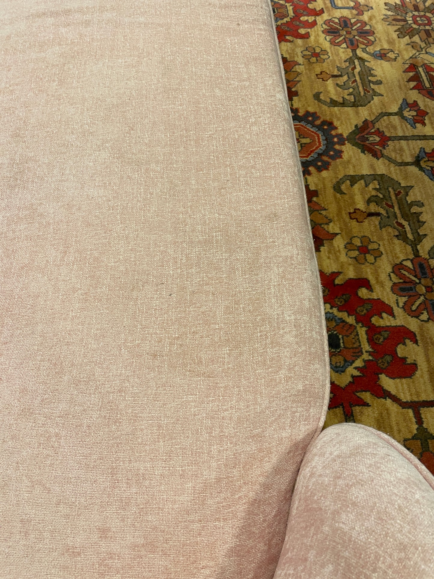 Scout Design "Martita" Sofa in Rosewater Chenille, AS IS (0JC004)