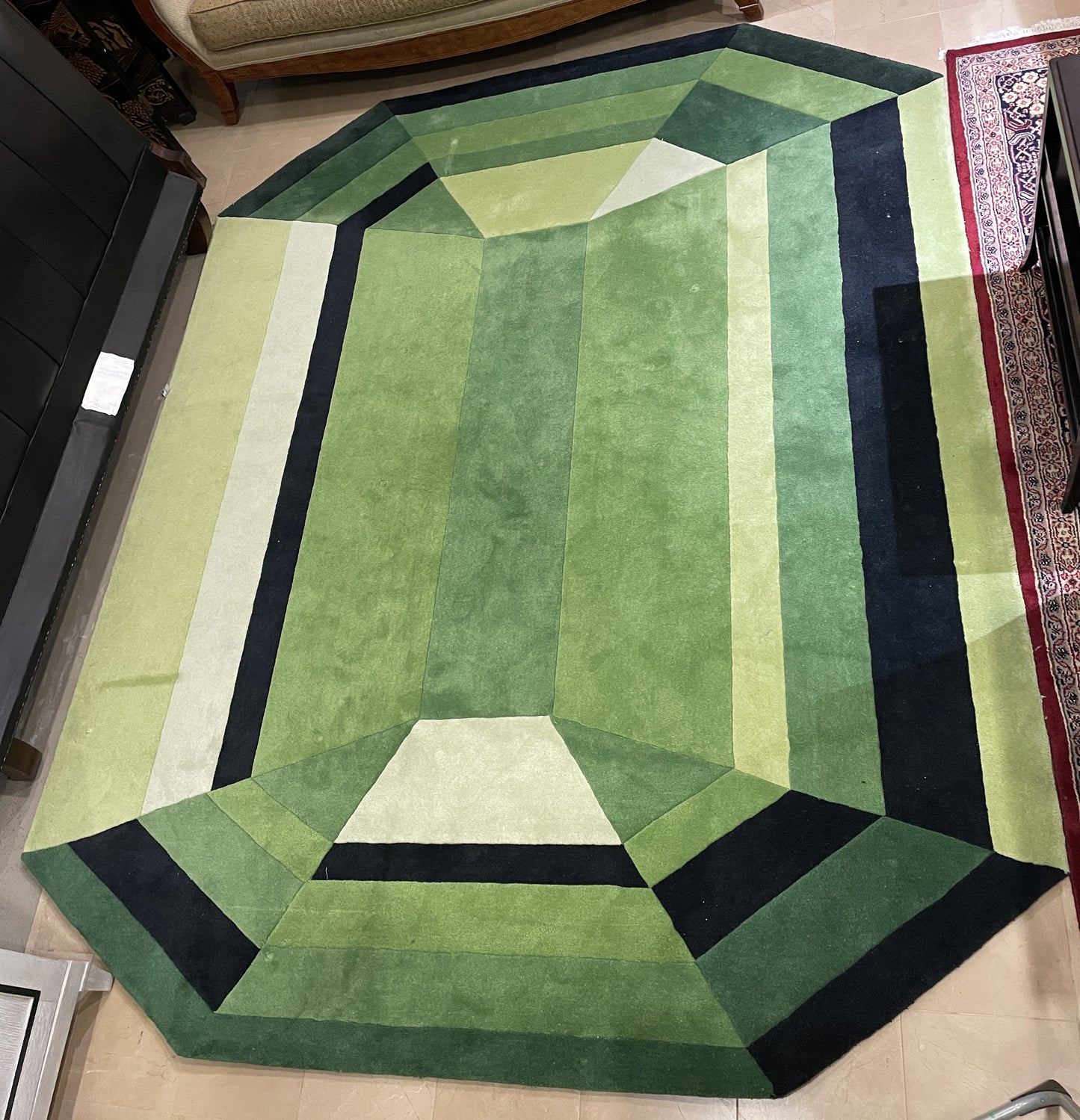 Wear the House Emerald Gemstone Rug (8'x10') (0JC005)