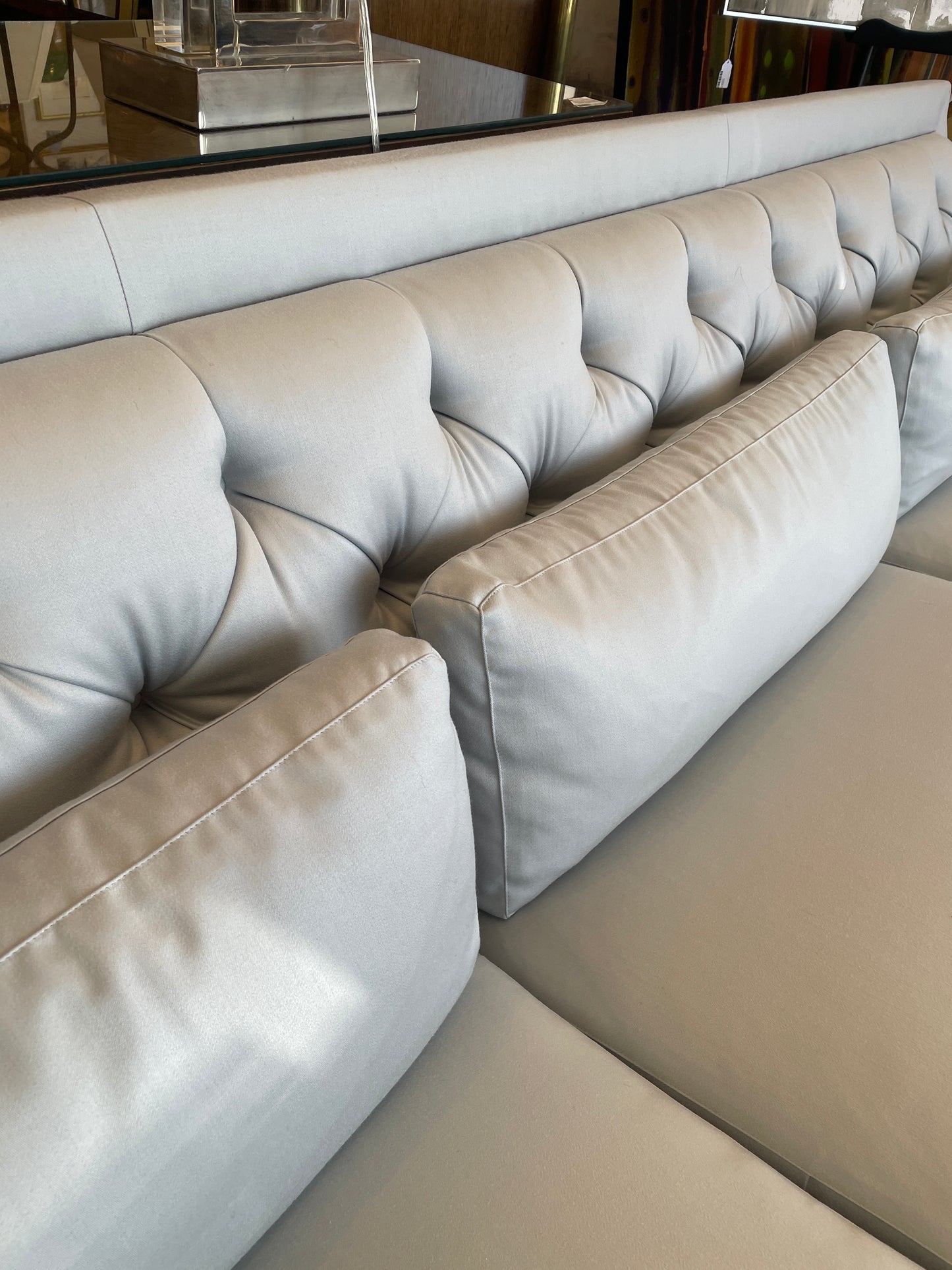 Baker Thomas Pheasant "Max" Tufted Sofa (0N0001)