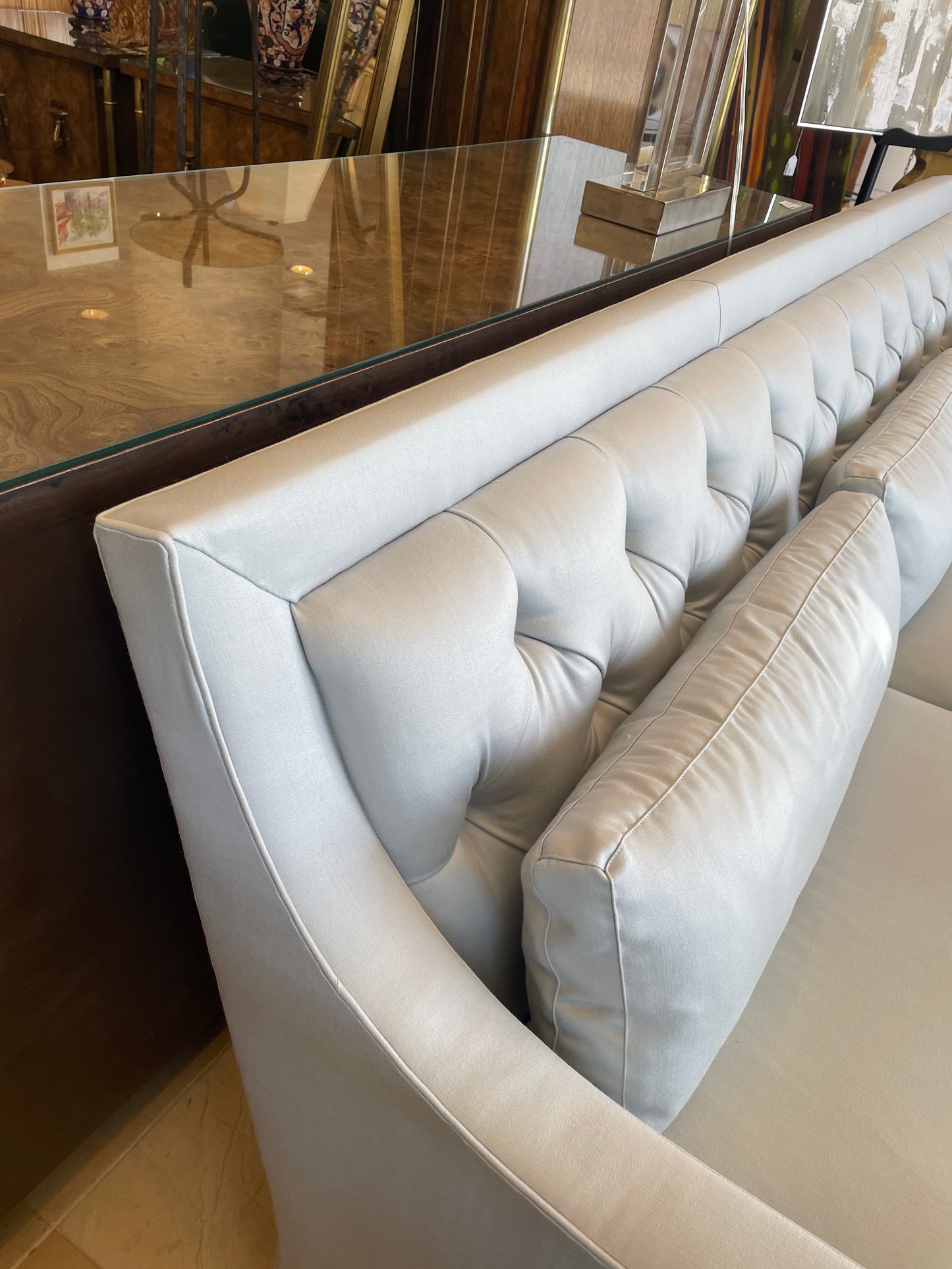 Baker Thomas Pheasant "Max" Tufted Sofa (0N0001)