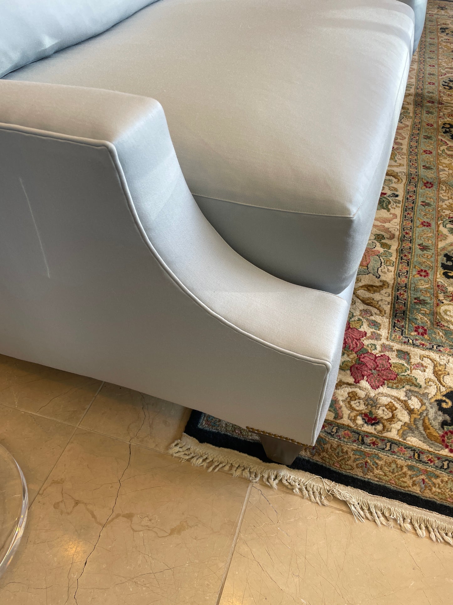 Baker Thomas Pheasant "Max" Tufted Sofa (0N0001)