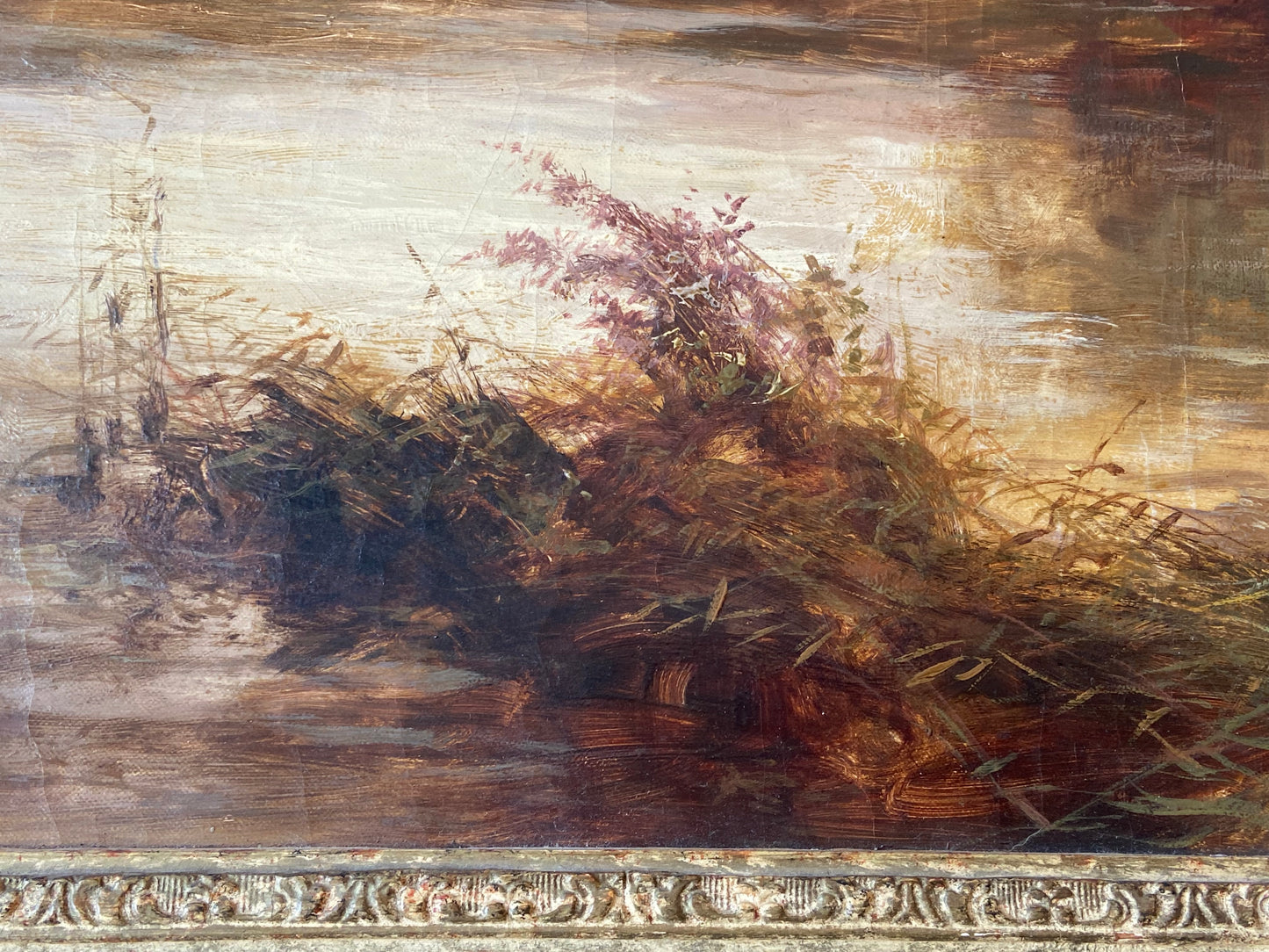 J. Horace Hooper Framed Oil on Canvas Landscape
