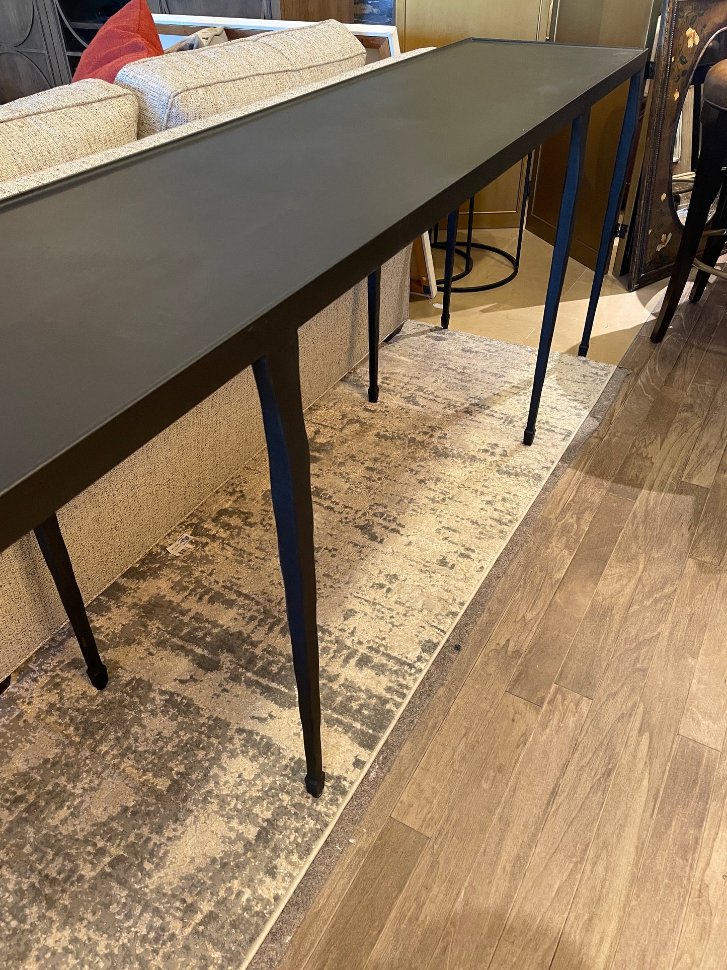 Crate and Barrel Silviano Iron Console (0N200Q)