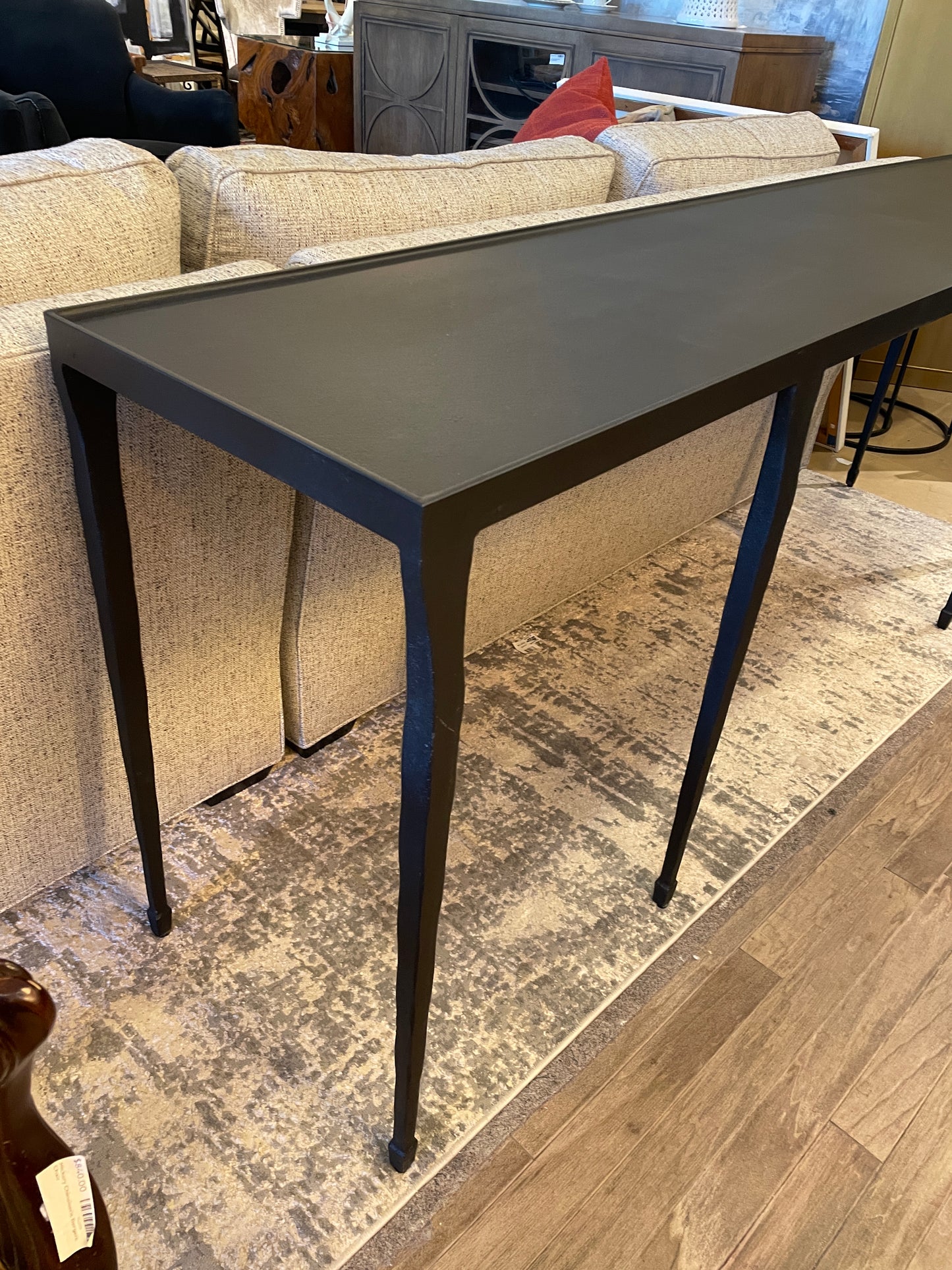 Crate and Barrel Silviano Iron Console (0N200Q)