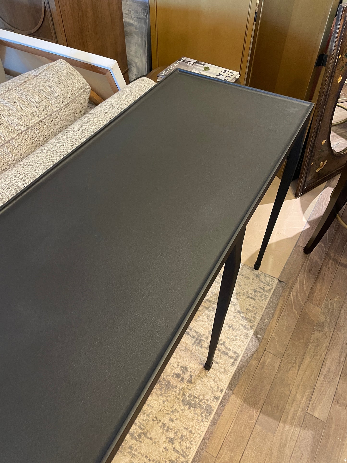 Crate and Barrel Silviano Iron Console (0N200Q)