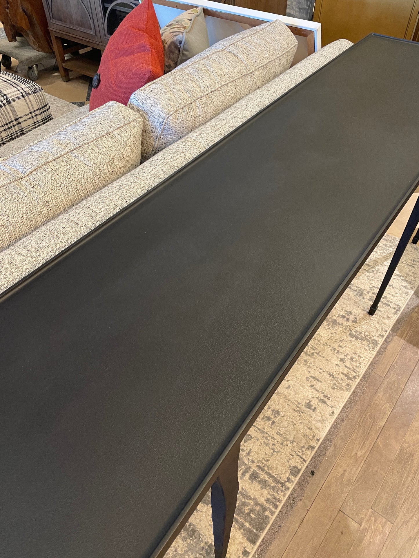 Crate and Barrel Silviano Iron Console (0N200Q)