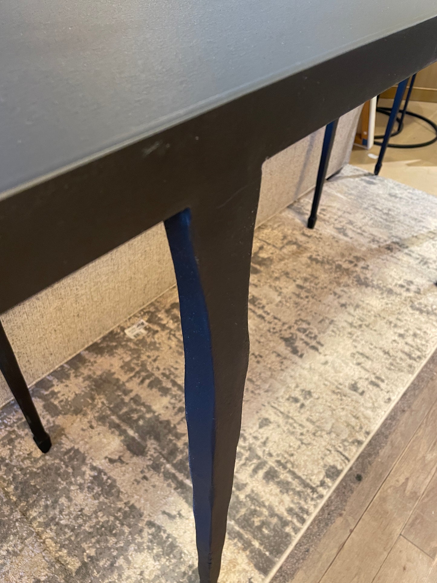 Crate and Barrel Silviano Iron Console (0N200Q)