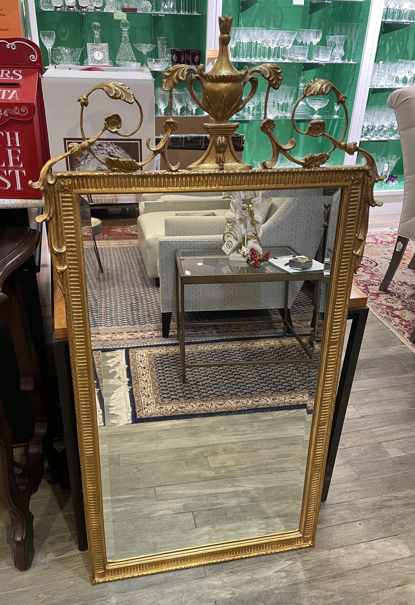Carvers' Guild "Grand Adam" Neoclassical French Mirror (0AN009)