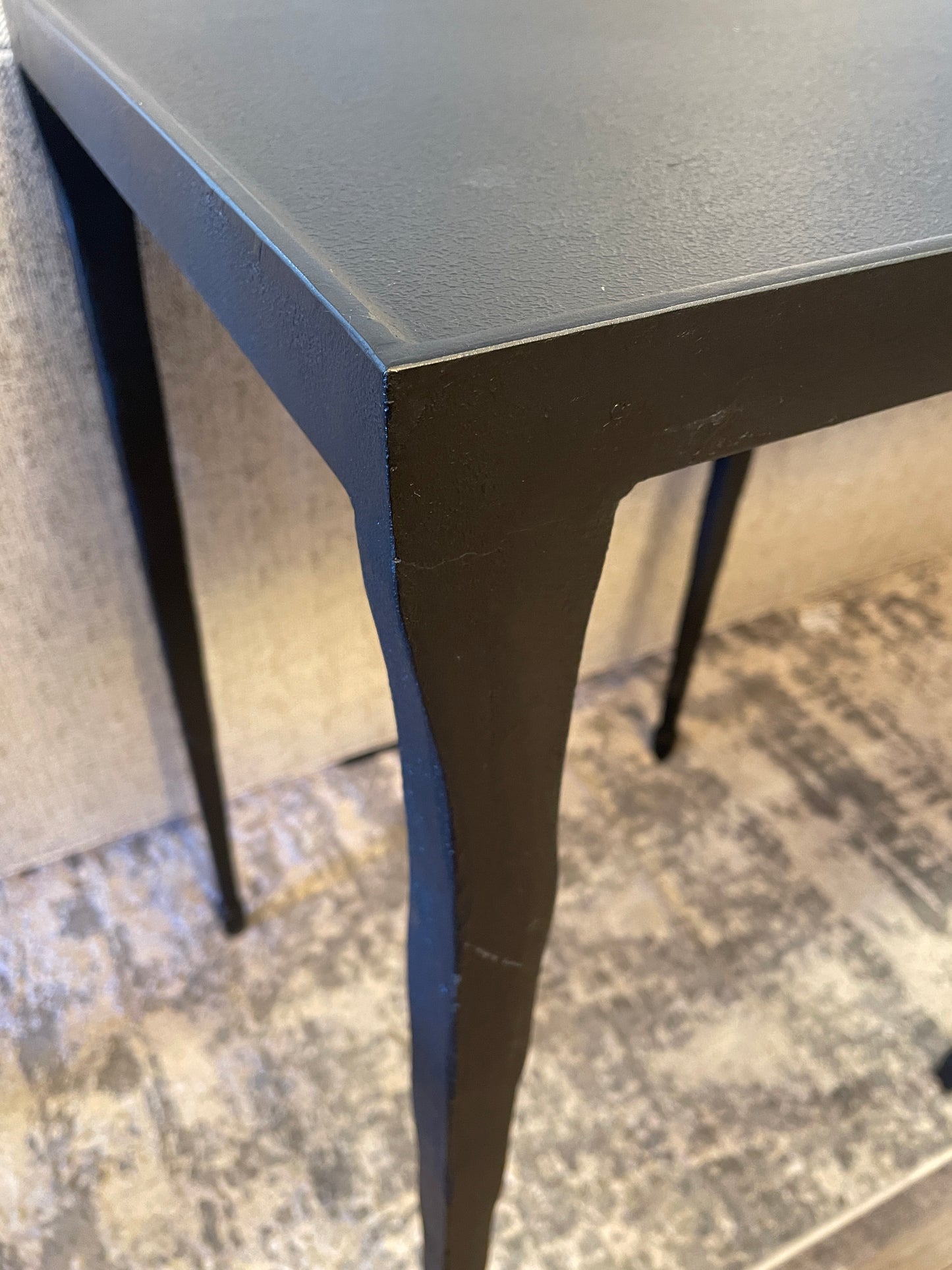 Crate and Barrel Silviano Iron Console (0N200Q)