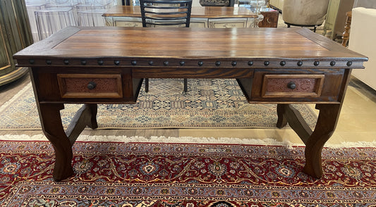 Custom Ranch Style Executive Desk (0BJ007)