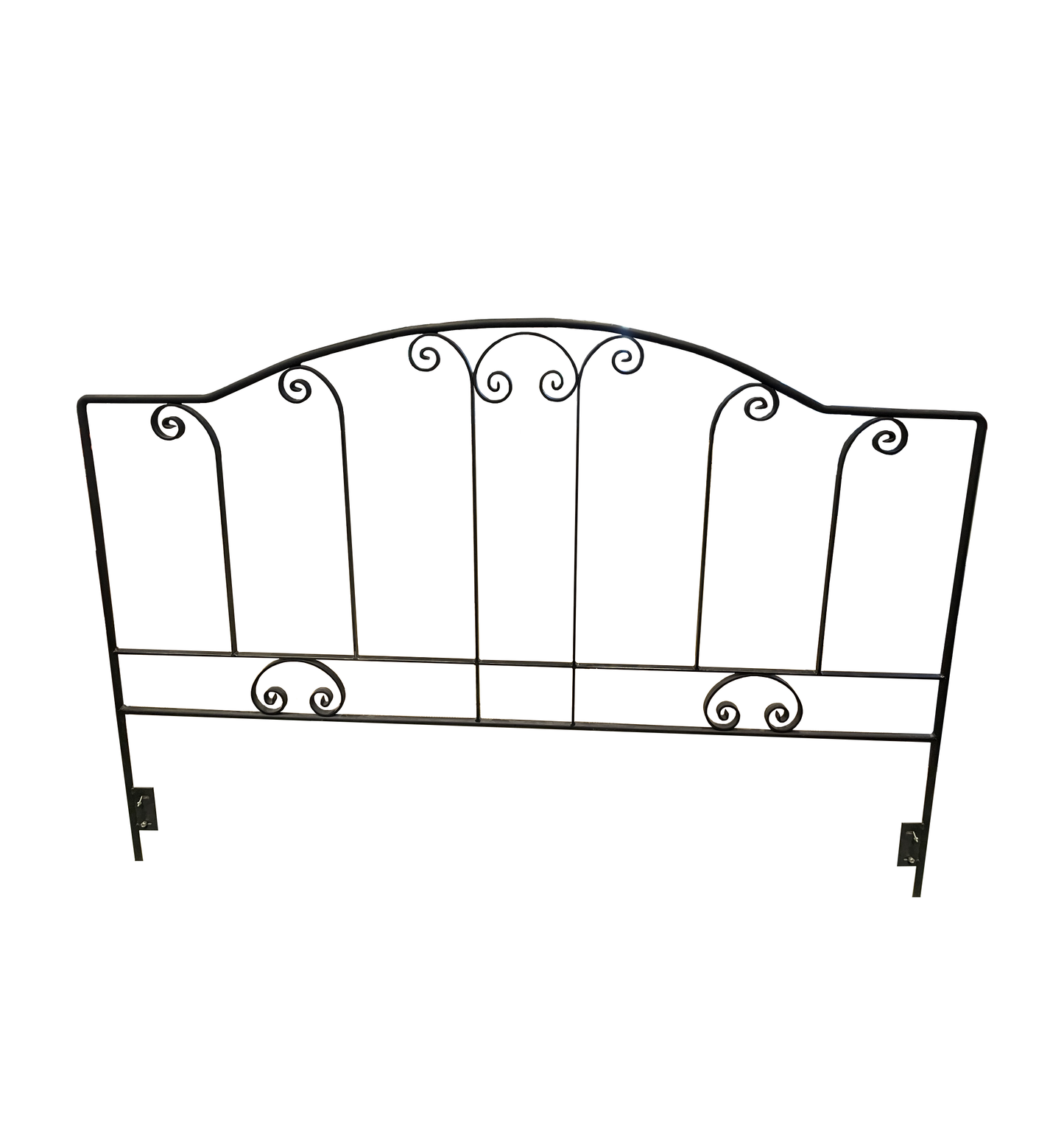 King Forged Iron Headboard (headboard only) (0N200I)