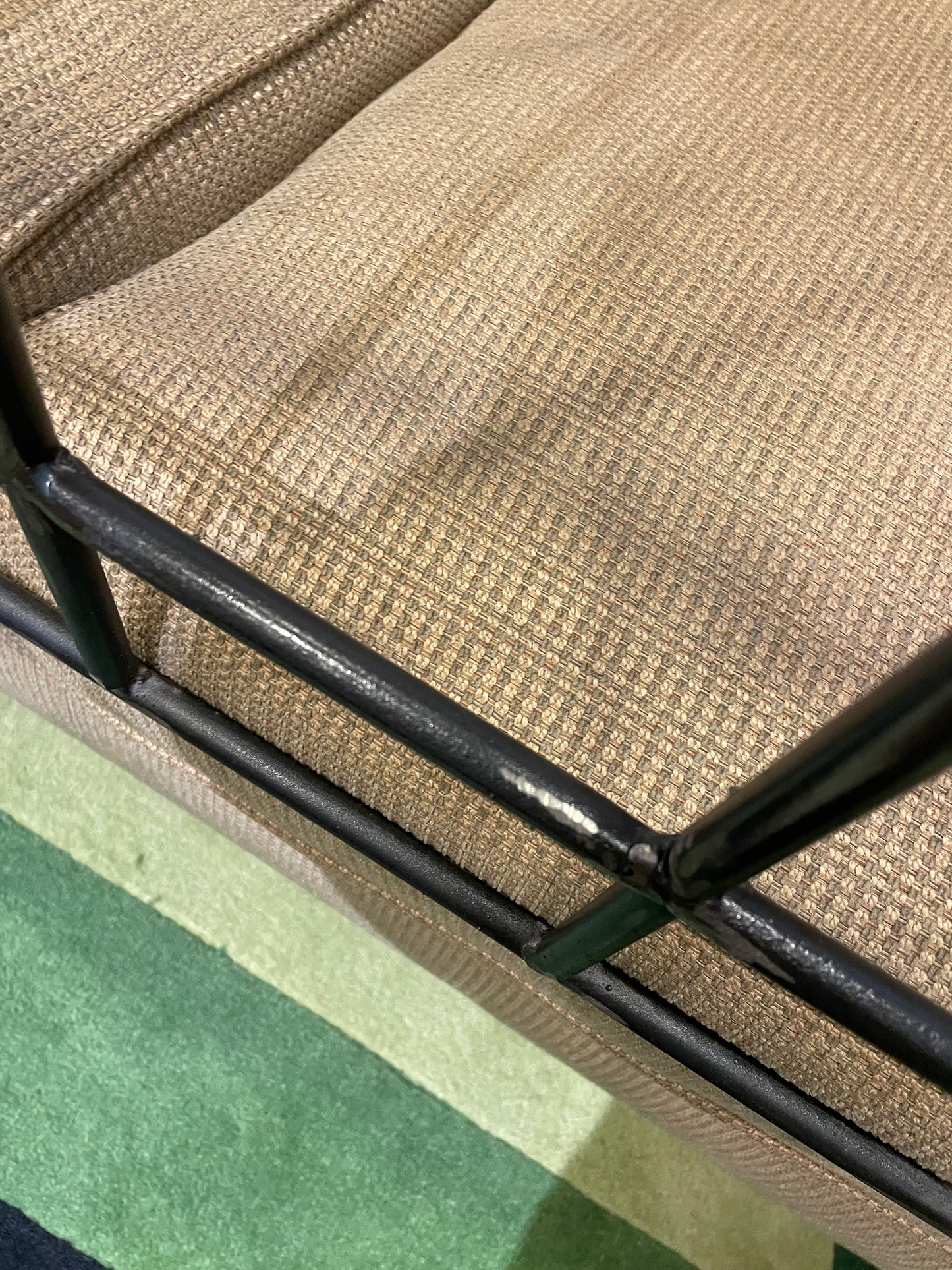 Queen Forged Iron Headboard With Rolled Top (headboard only) (0N200H)