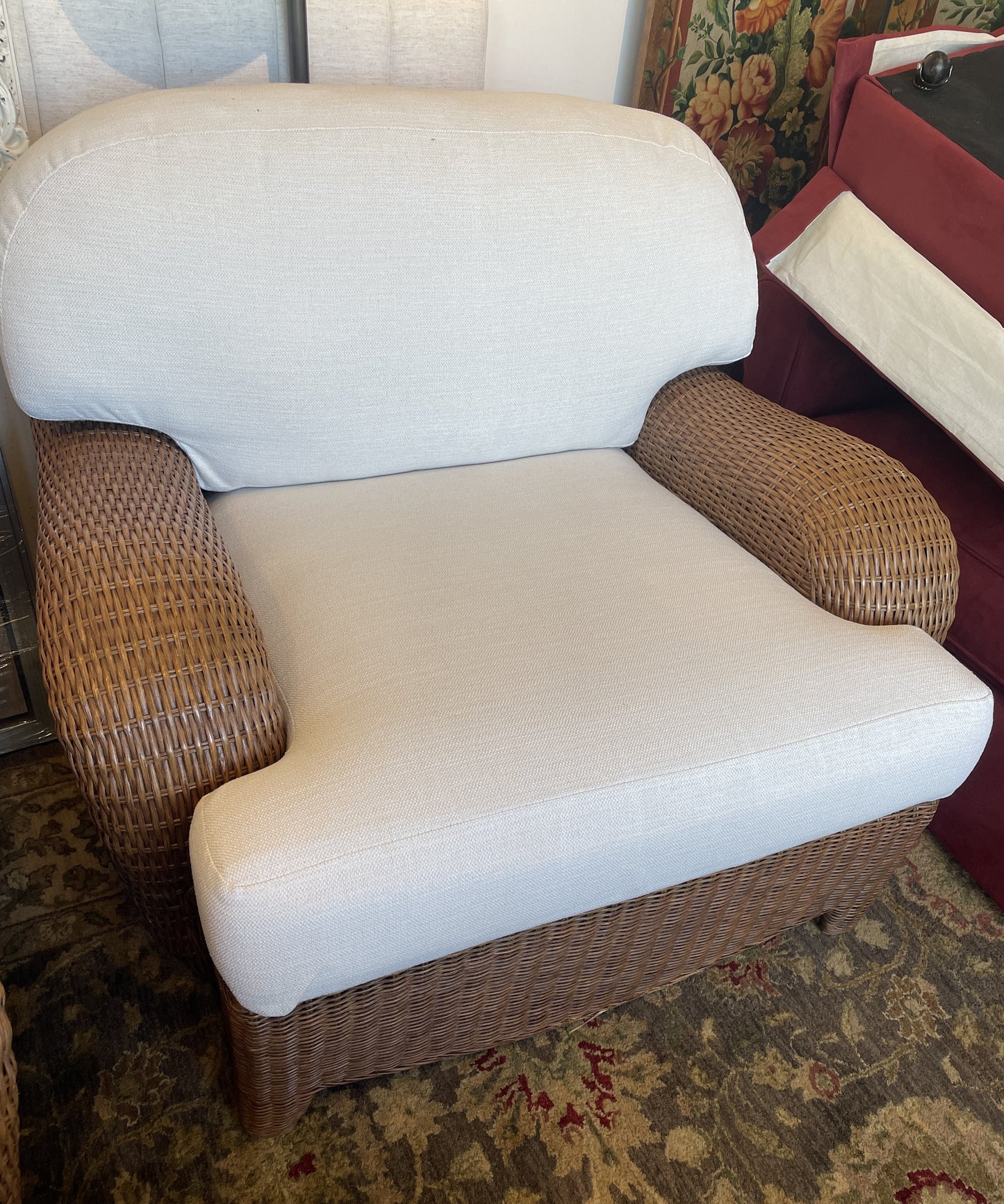 Lane Venture Wicker Oversized Chair (Two available 0N2002 and 0N2003)