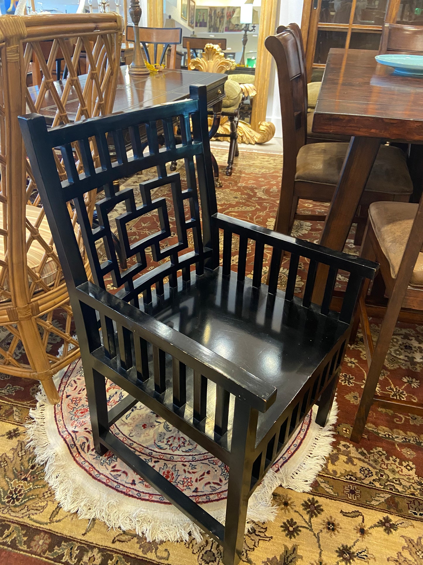 Black Laquer Chair