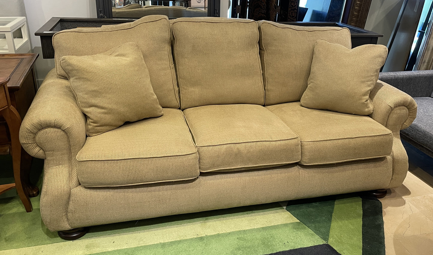 Hancock and Moore Upholstered "September" Sofa, AS IS (0N6002)